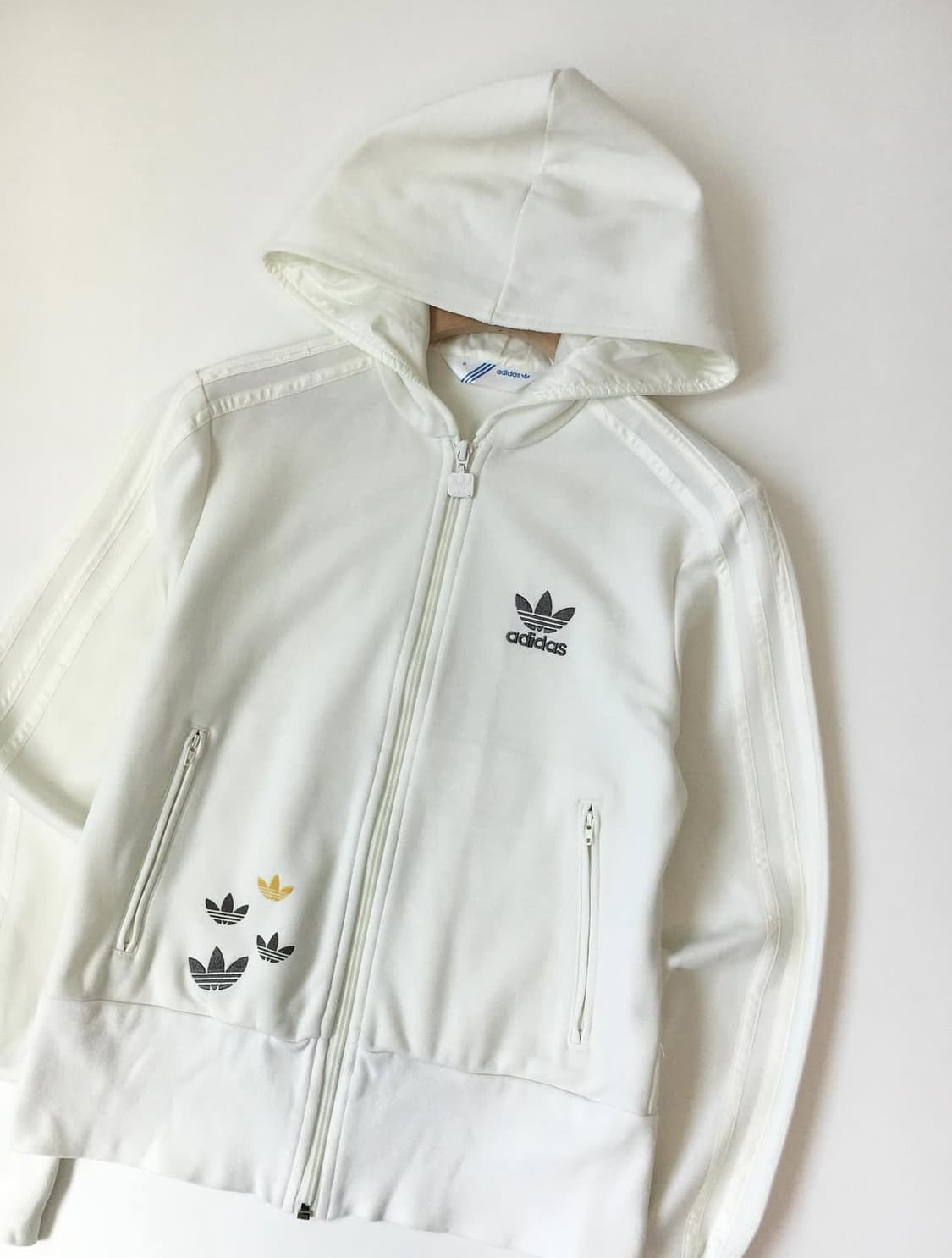 Adidas 아디다스 크림아이보리 후드 져지  상품이미지3