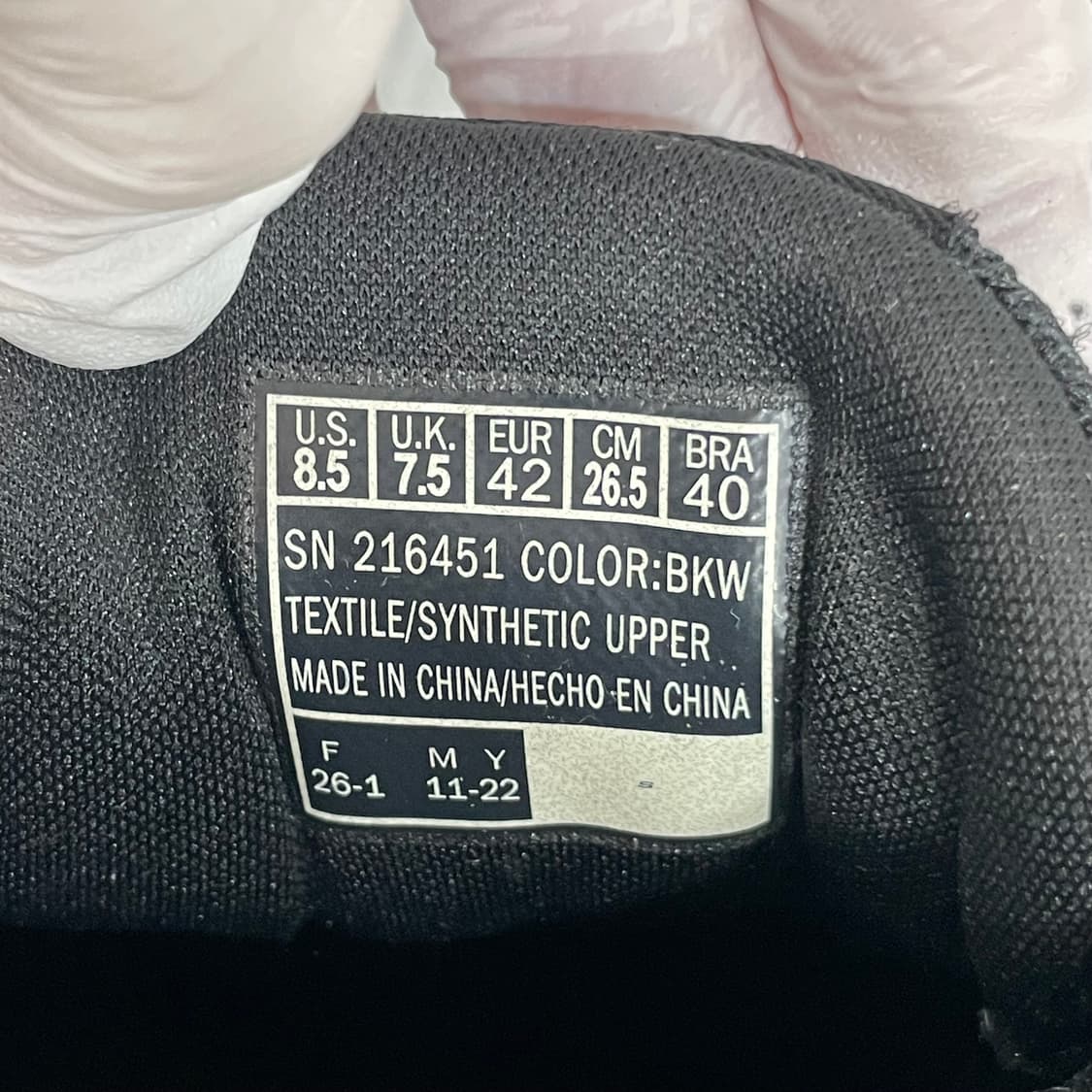 461) 스케쳐스 고워크 워크아웃 운동화 265mm 상품이미지8