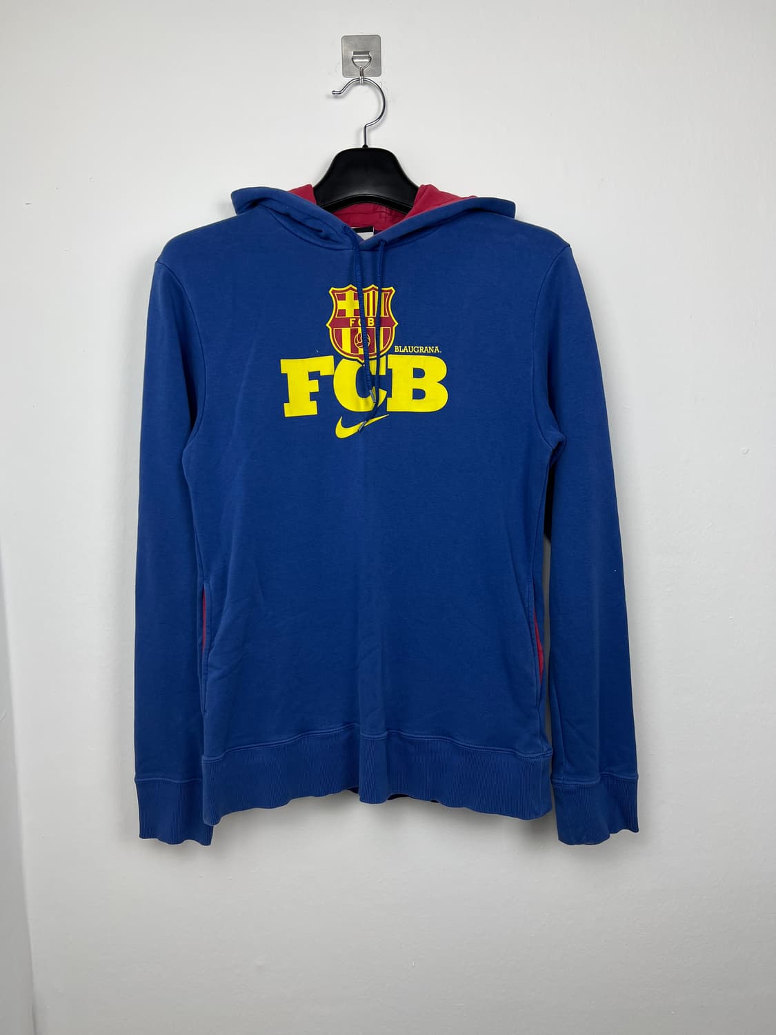 T075 FC 바르셀로나 나이키 로고 후드 티셔츠 상품이미지1