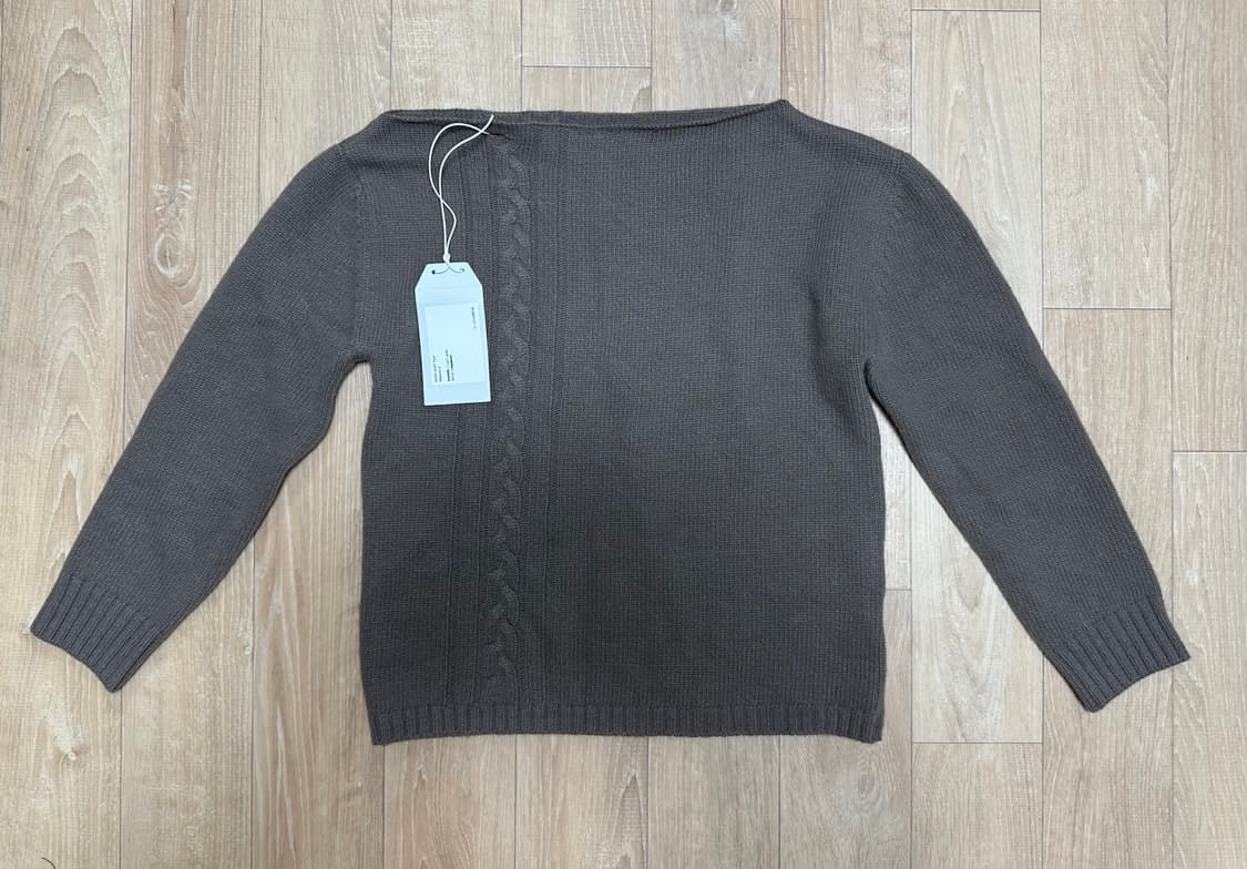 울리카상투스 로프 니트 탑 Etoupe/M 상품이미지2