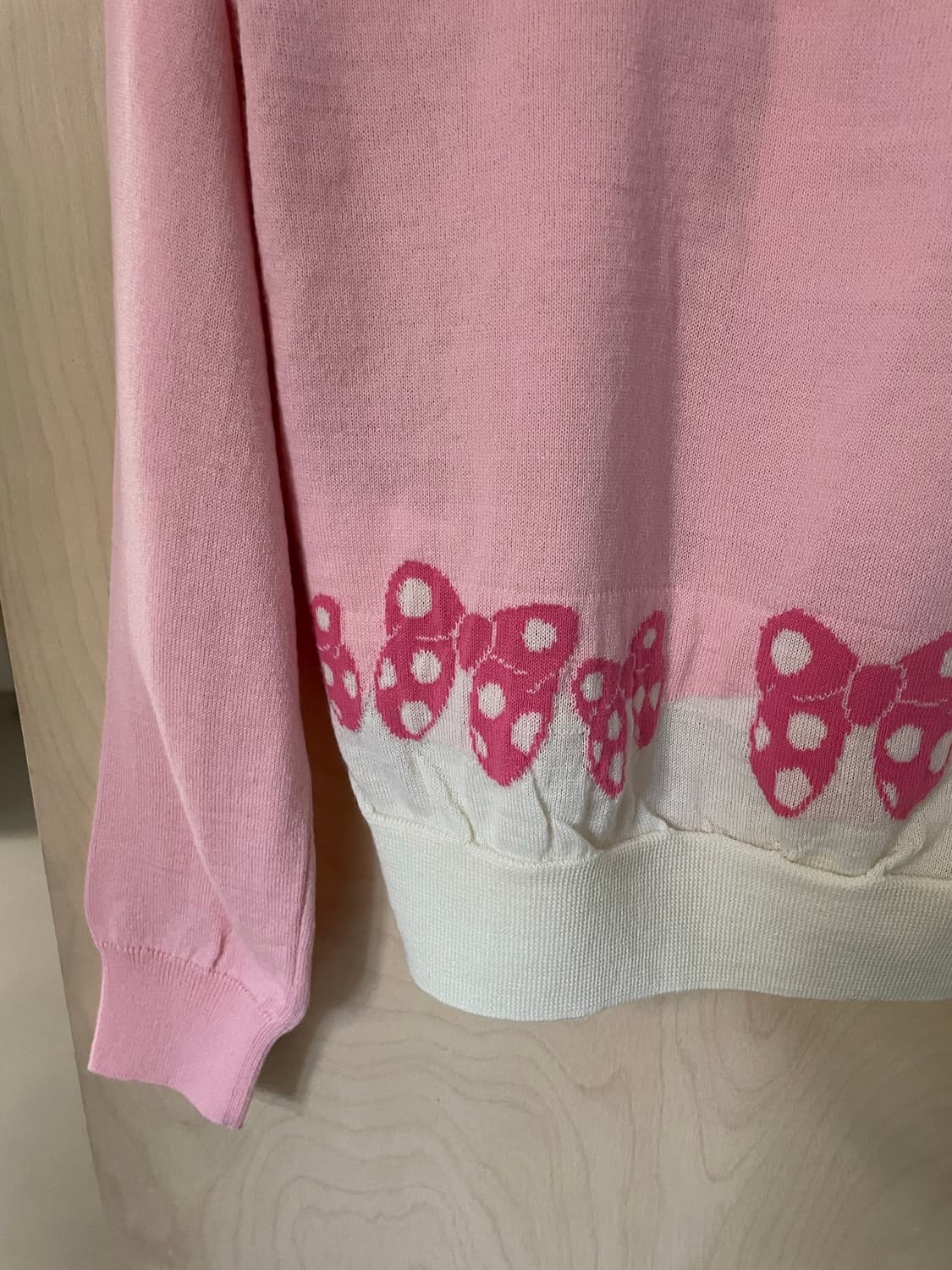 꼼데가르송 걸 디즈니 리본 가디건 상품이미지5