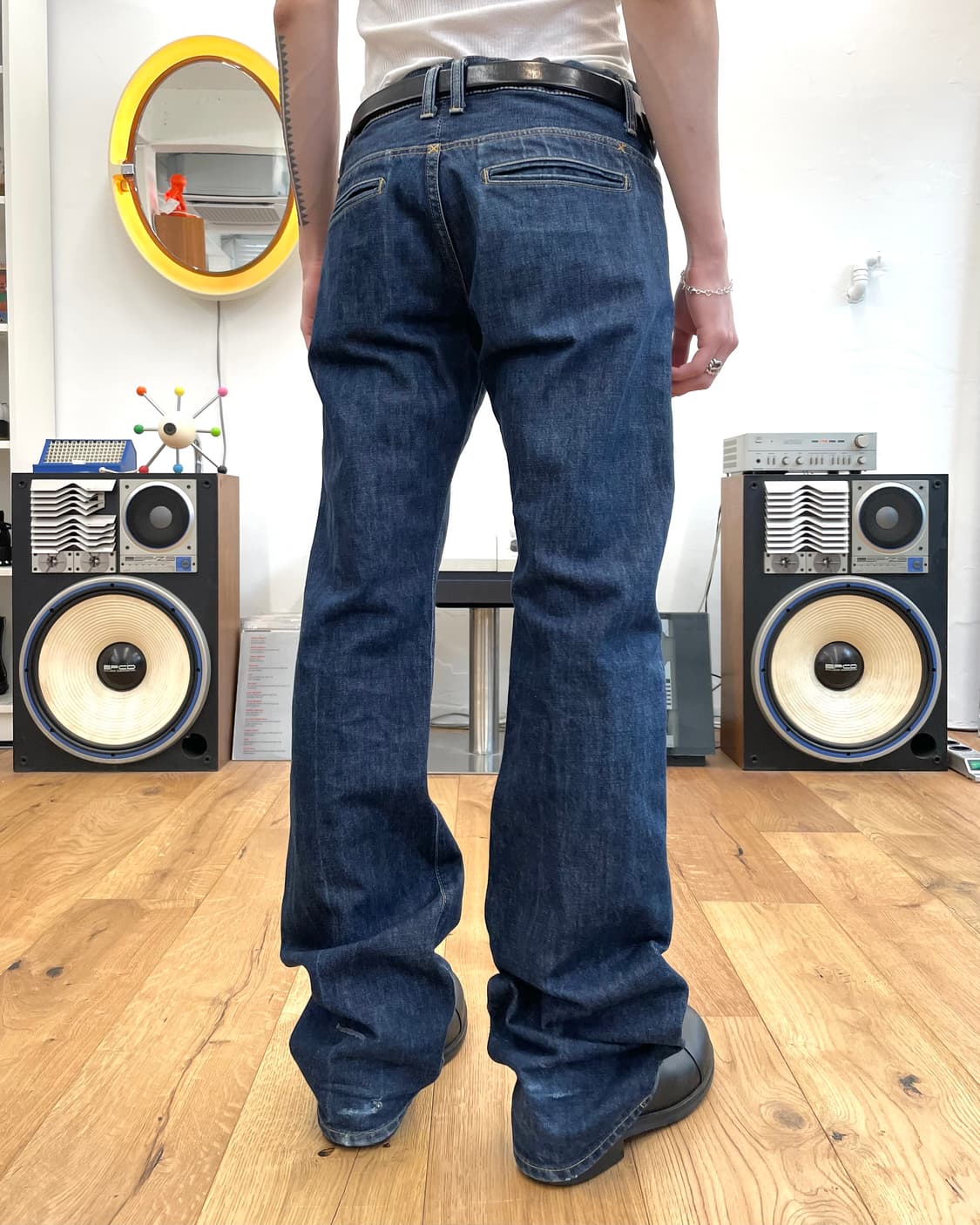 [M] Wjk 플레어 데님 팬츠 상품이미지2