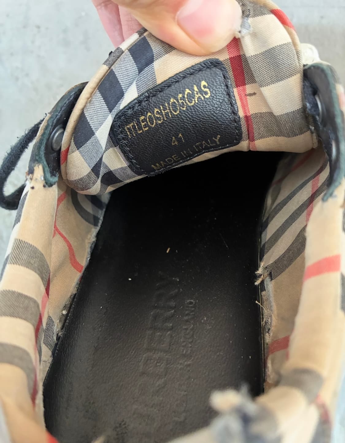 버버리 체크 41❤️💛 상품이미지5