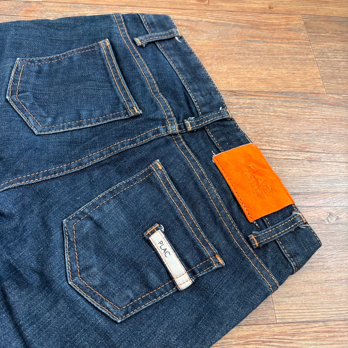 플랙진 24 크롭 스키니진 HART 진청 데님 가성비 상품이미지7