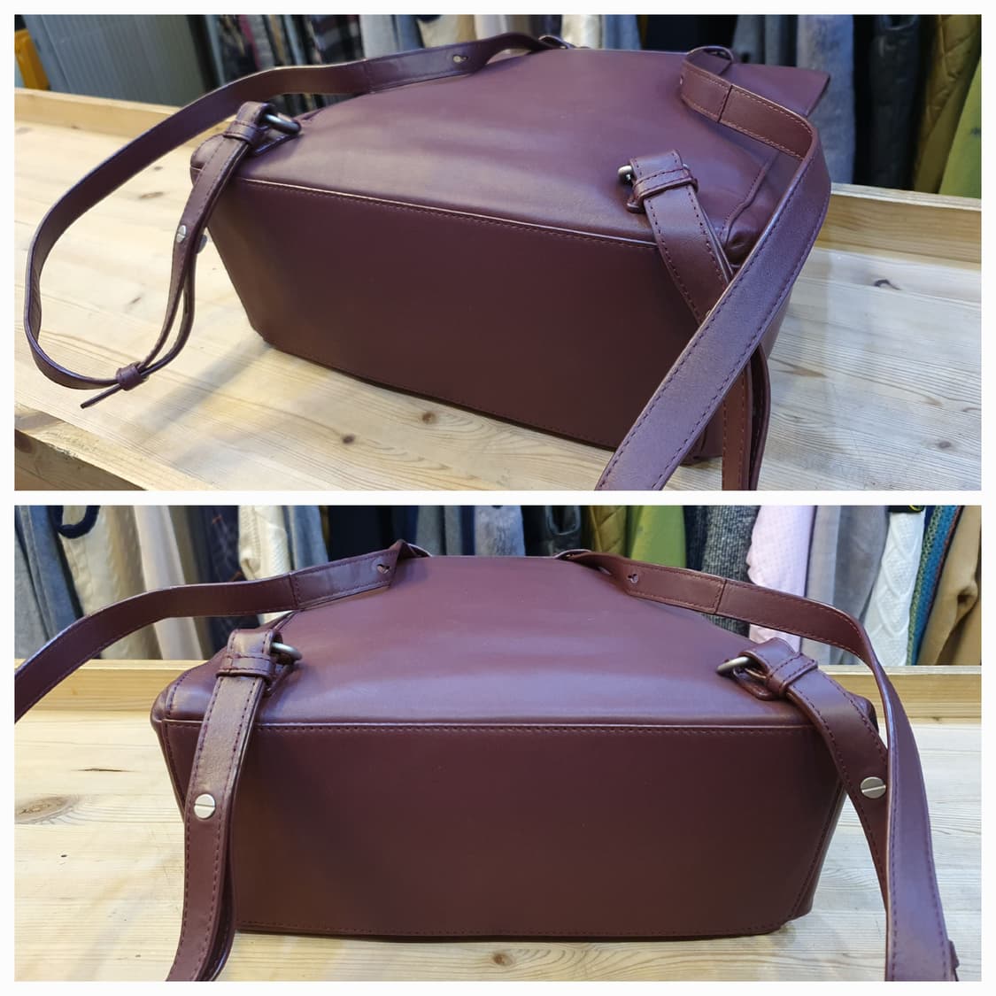 만다리나덕 레더 멀티백팩 상품이미지8