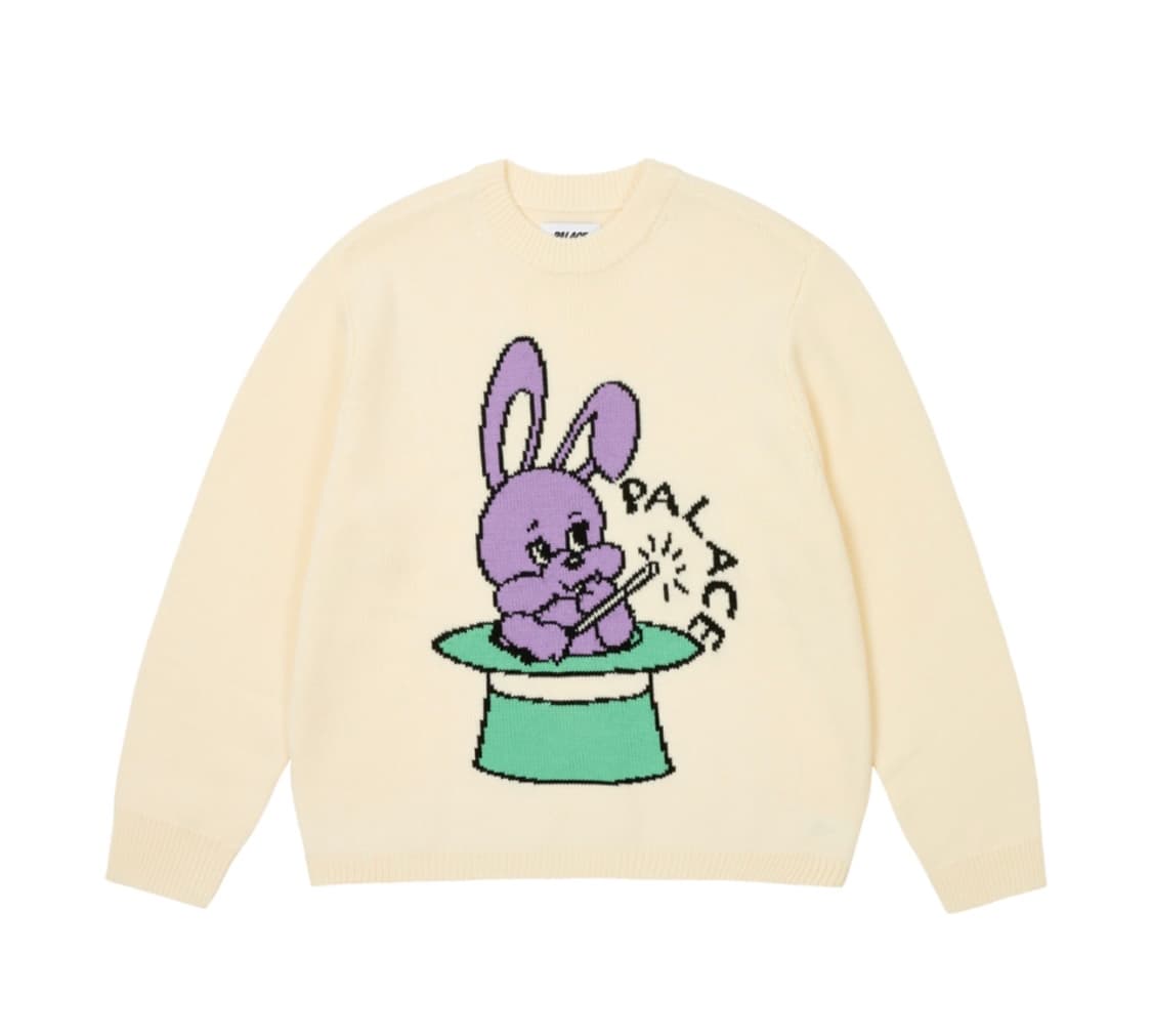 팔라스 햇트릭 니트 화이트 상품이미지1