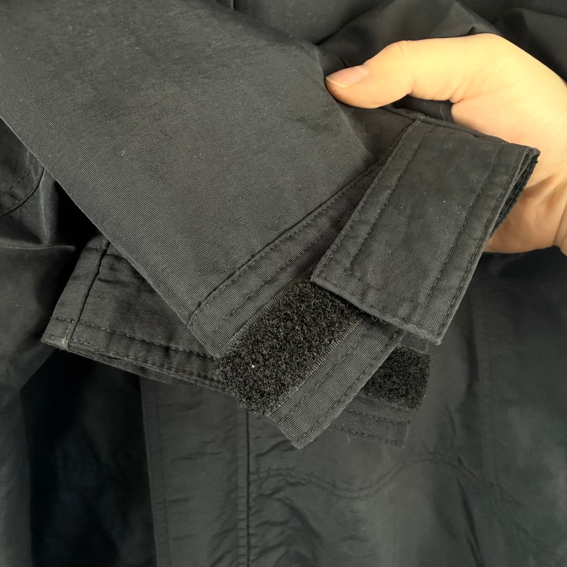 (95) 노스페이스 암포켓 후드 바람막이 블랙 상품이미지4