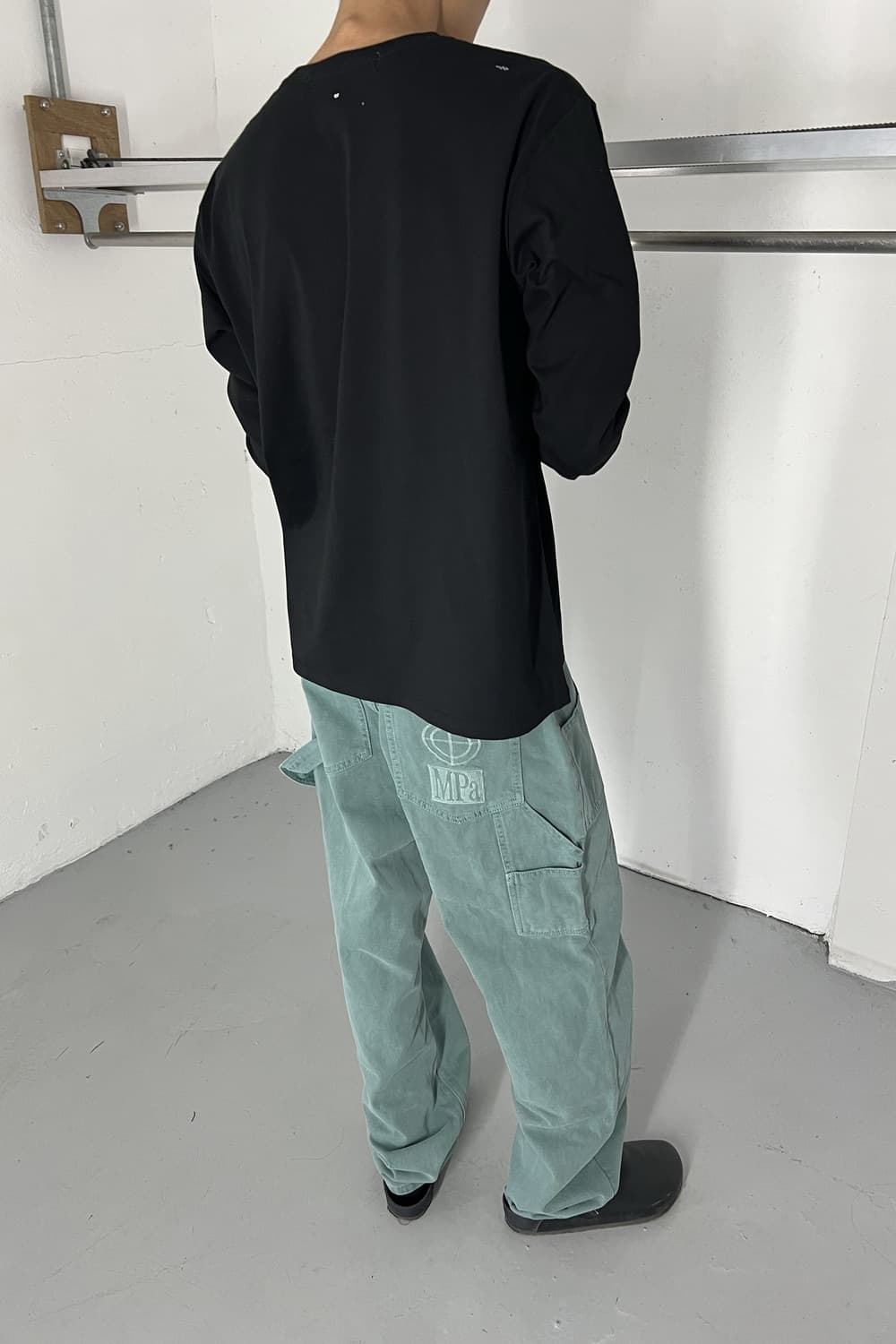 플라스틱프로덕트 MPa PAINTER DENIM PANTS (EMERAL 상품이미지4