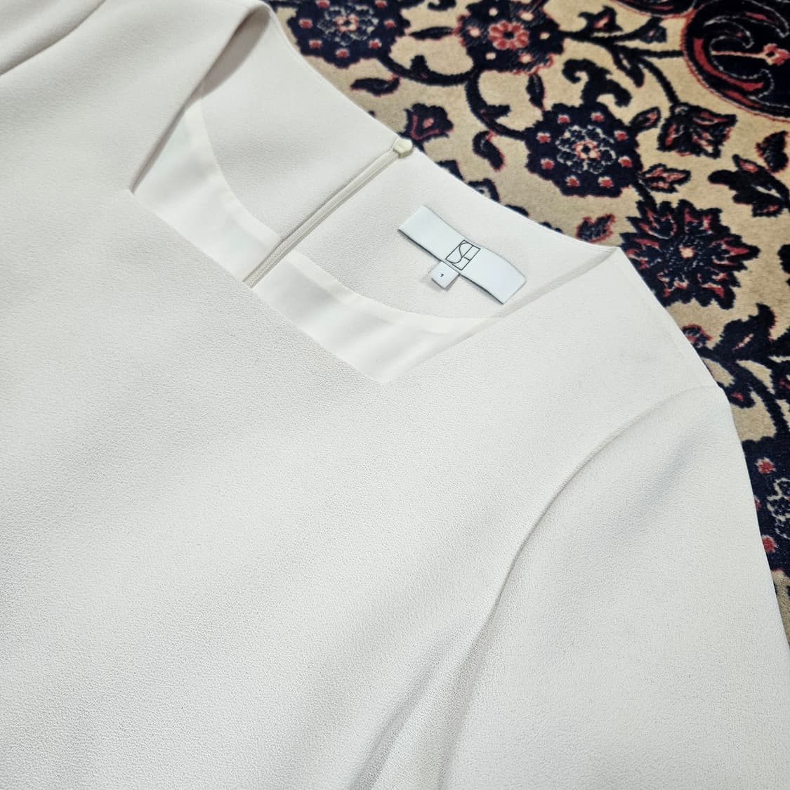 시에(Sie) 릴리 스퀘어넥 원피스 1 size 상품이미지6