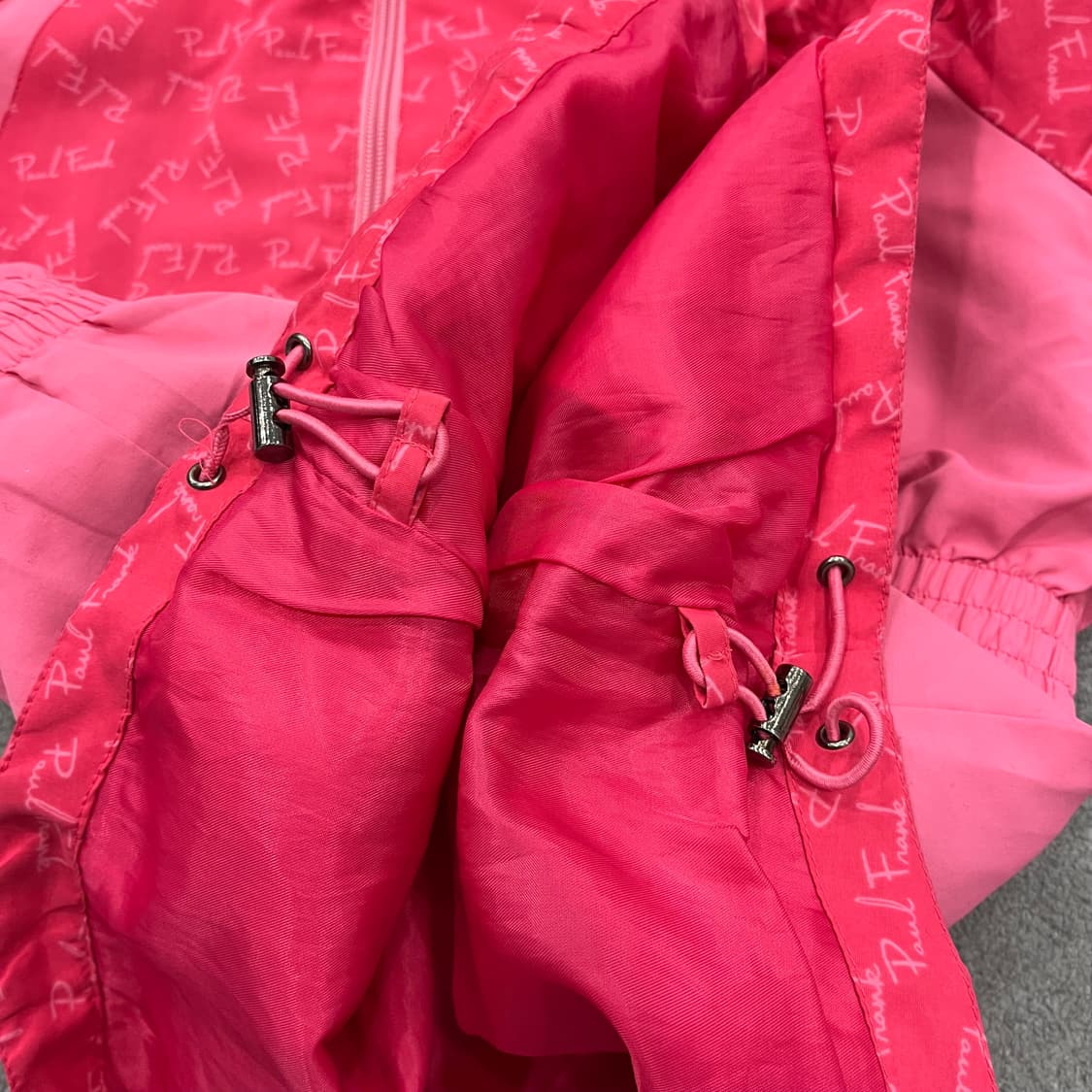 90 폴프랭크 핑크 바람막이 점퍼 상품이미지5
