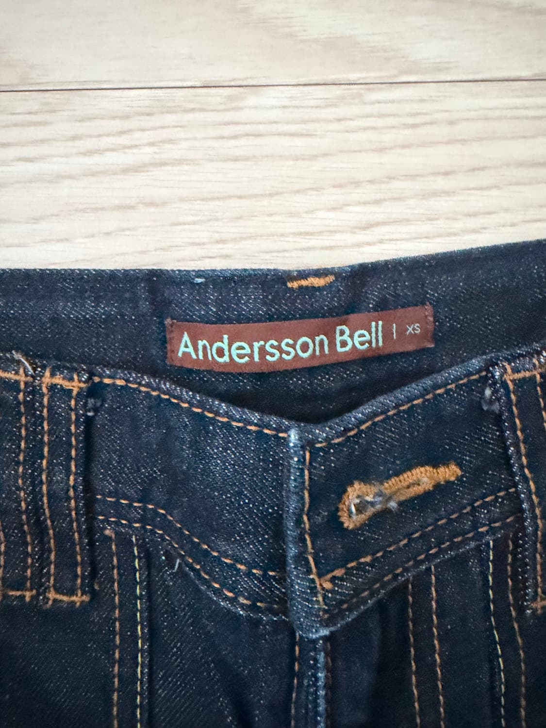 앤더슨벨 와이드 롤업 팬츠 상품이미지3