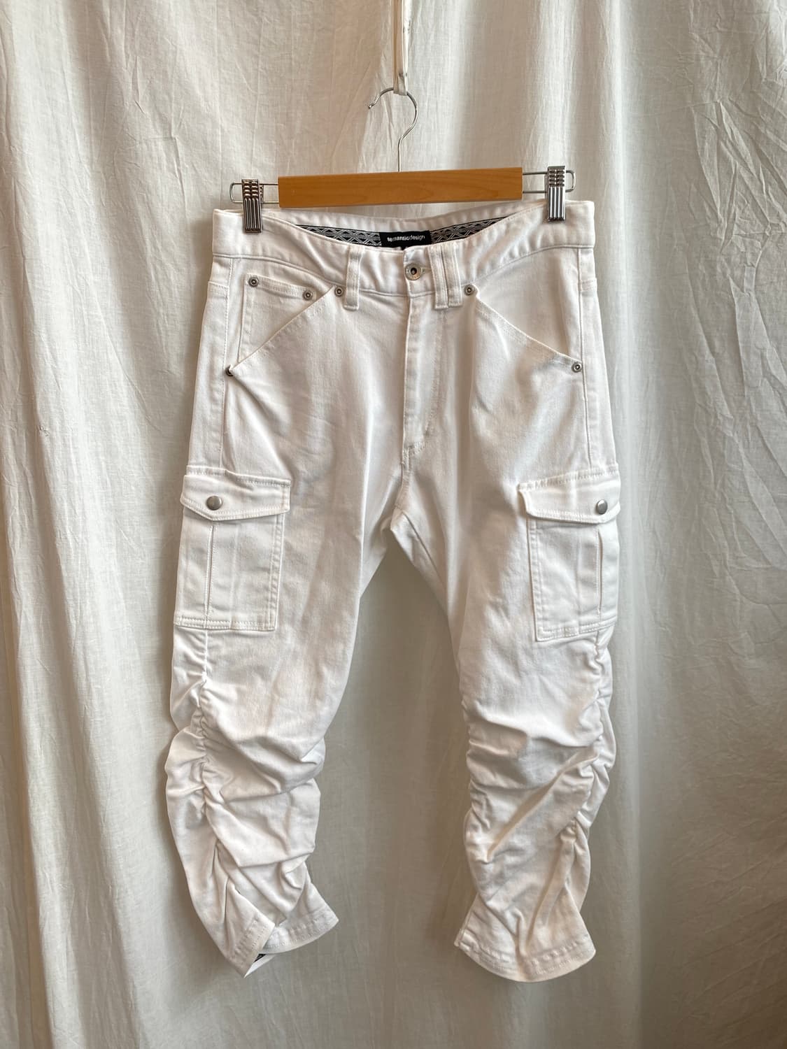 sementicdesign 화이트셔링 7부팬츠(28) 상품이미지1