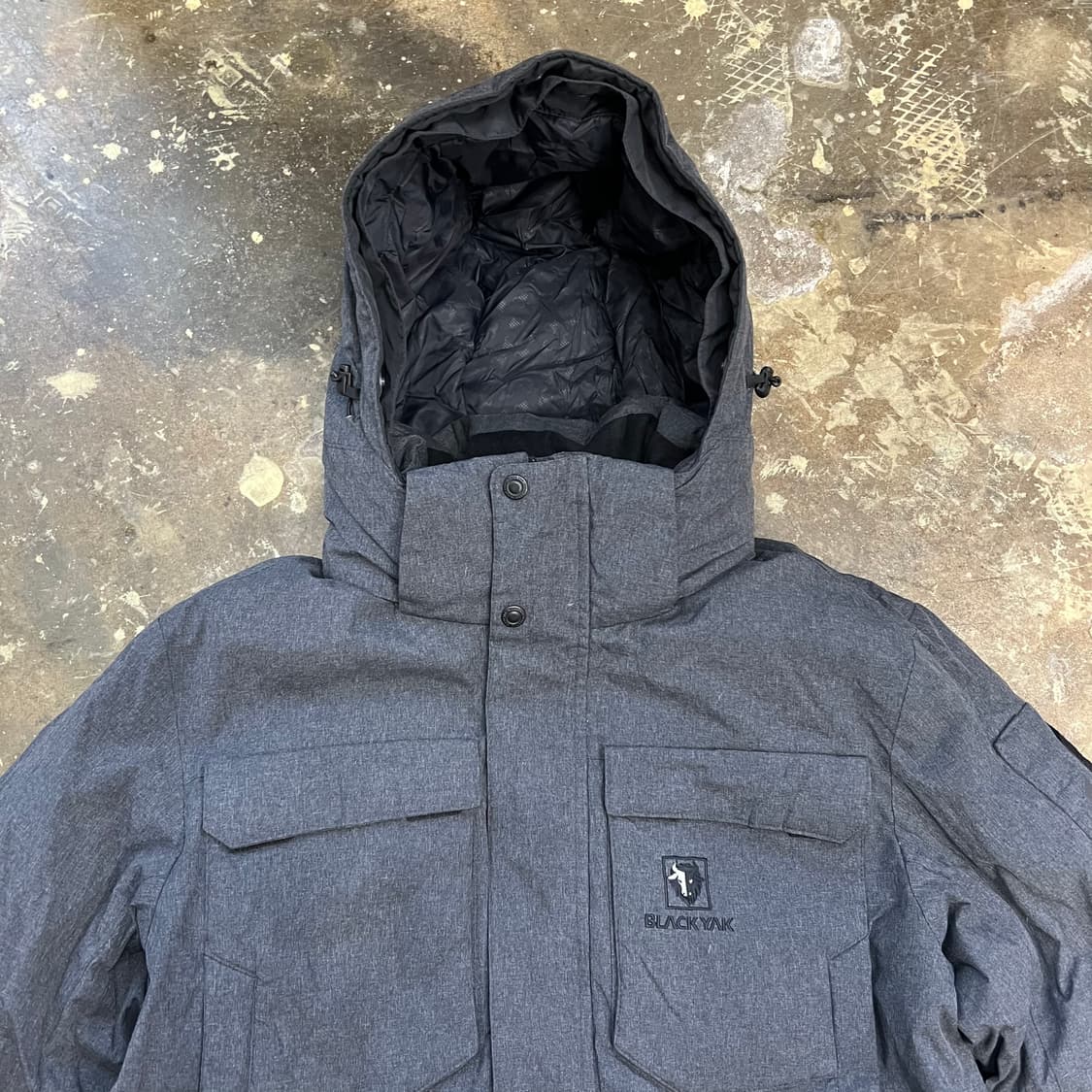 100) 블랙야크 덕다운 패딩점퍼 오리털 패딩 상품이미지2