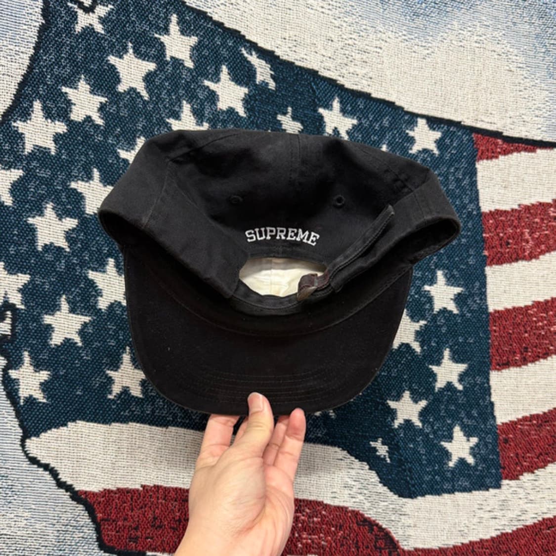 18FW Supreme 6panel cap 상품이미지2