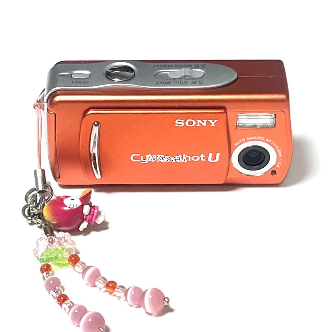 SONY CYBERSHOT 소니 사이버샷 U10 초미니 오렌지 디카 상품이미지2