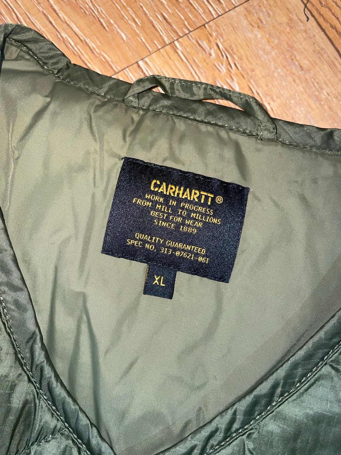 칼하트 퀄팅 조끼 xl 상품이미지2