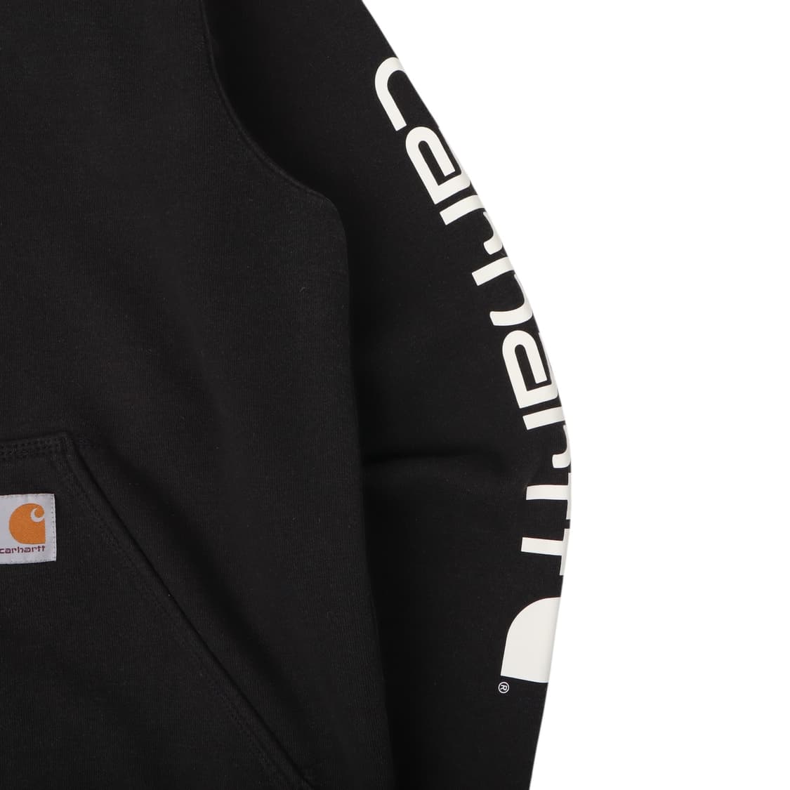 칼하트 k288 블랙 코튼 후드티 상품이미지3