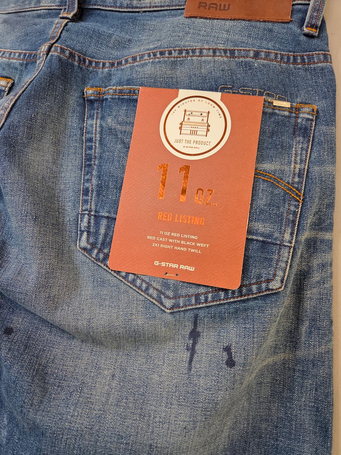 G-STAR RAW 3301 데님 청바지(W36/L32) 상품이미지5