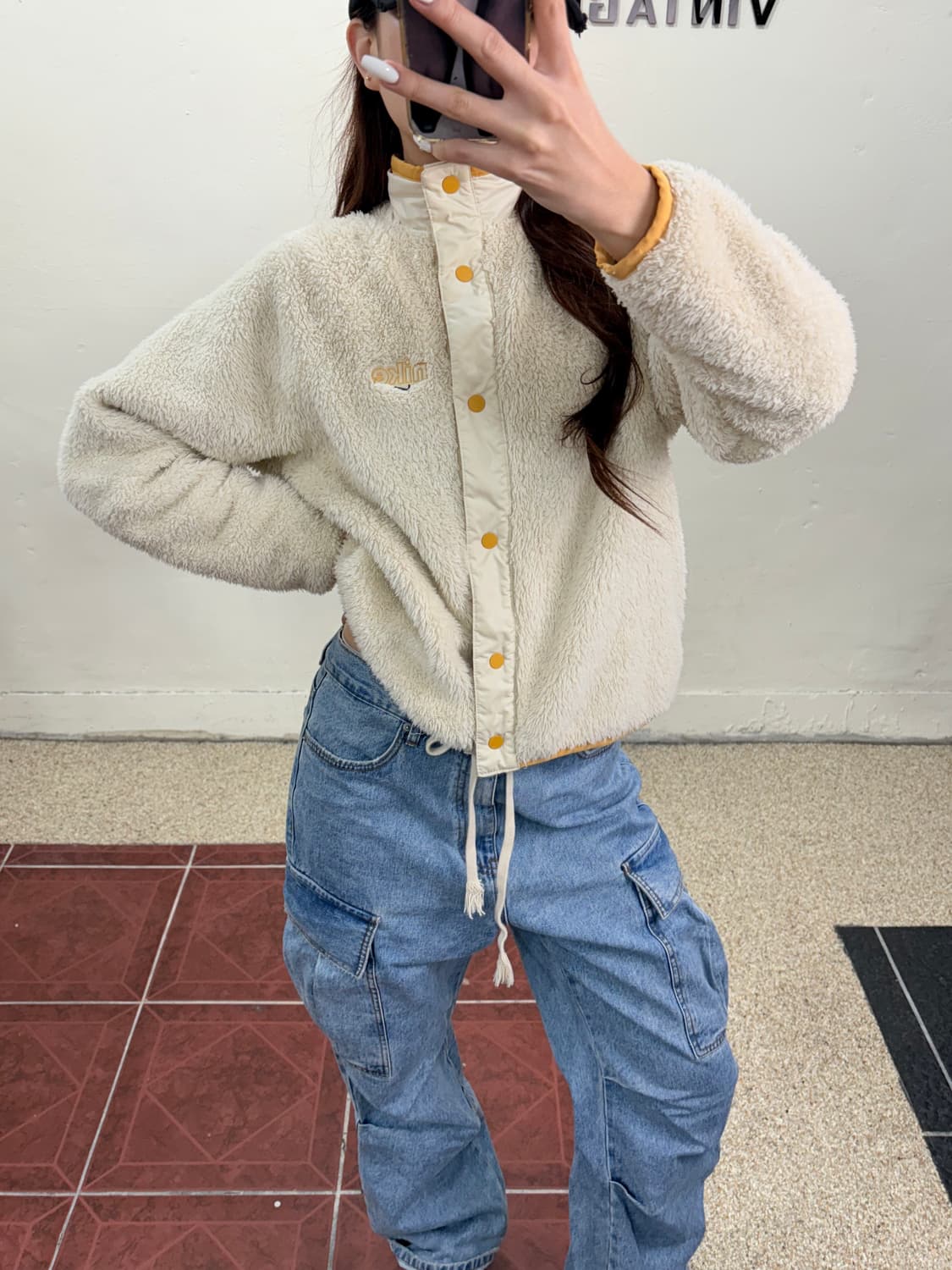 나이키 양털 후리스 자켓 상품이미지2