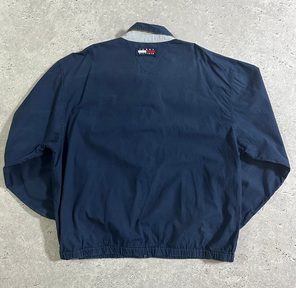 90s Tommy Hilfiger 크레스트 네이비 자켓 상품이미지3