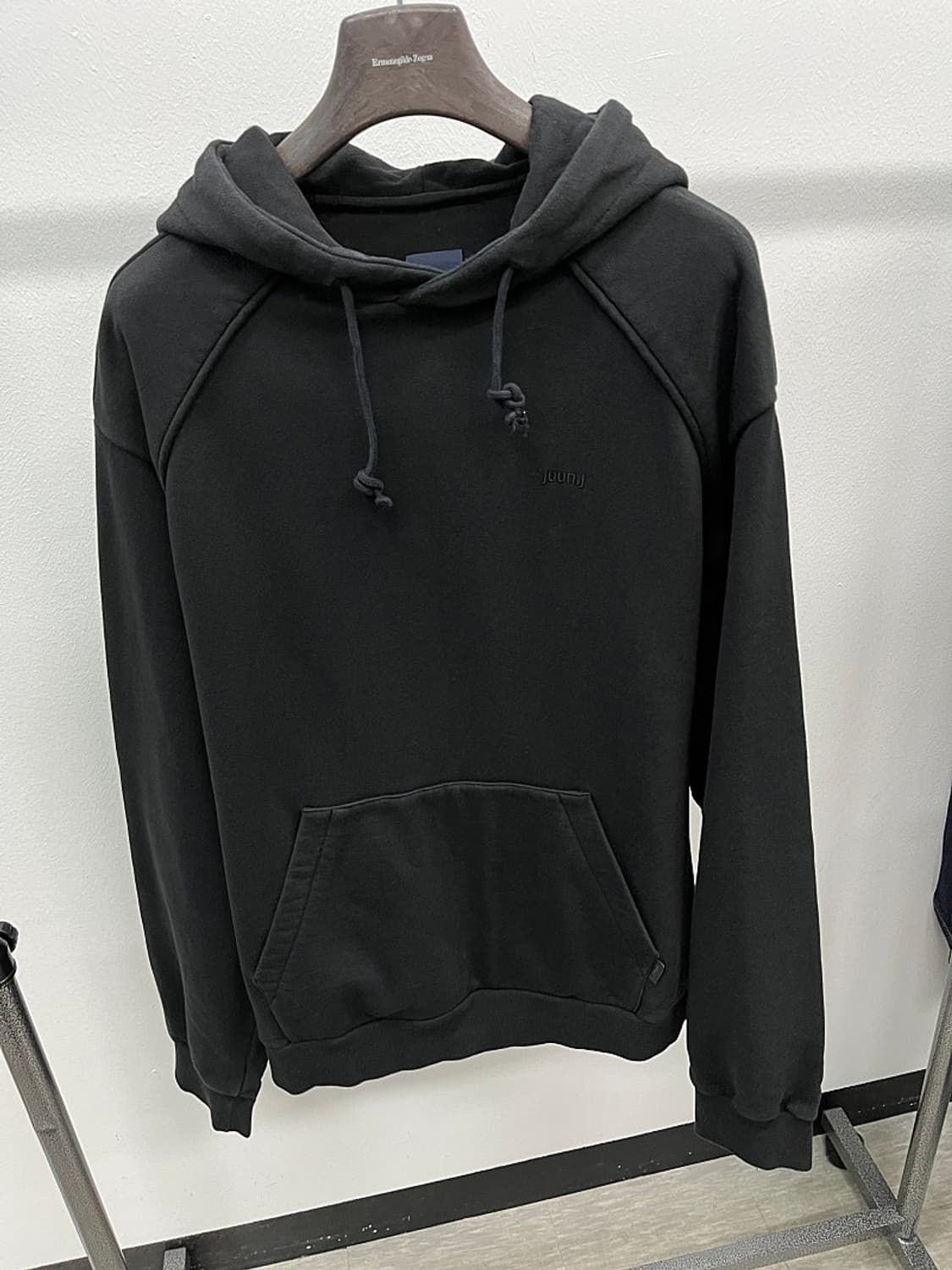 110) 준지 자수 오버 후드티  상품이미지4