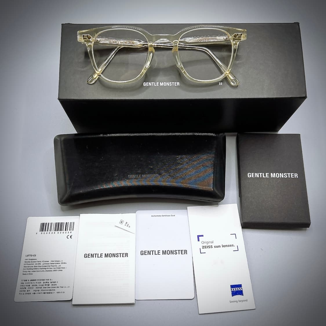 젠틀몬스터 베스트셀러  루토 C2 클리어  상품이미지4