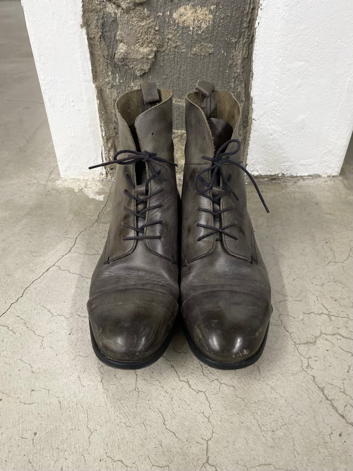 저스트 카발리 레더 레이스업 부츠 상품이미지3