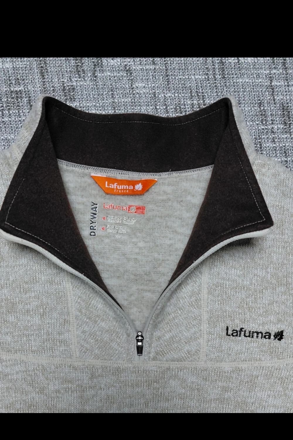 라푸마 남성 반집업 니트 100 상품이미지2