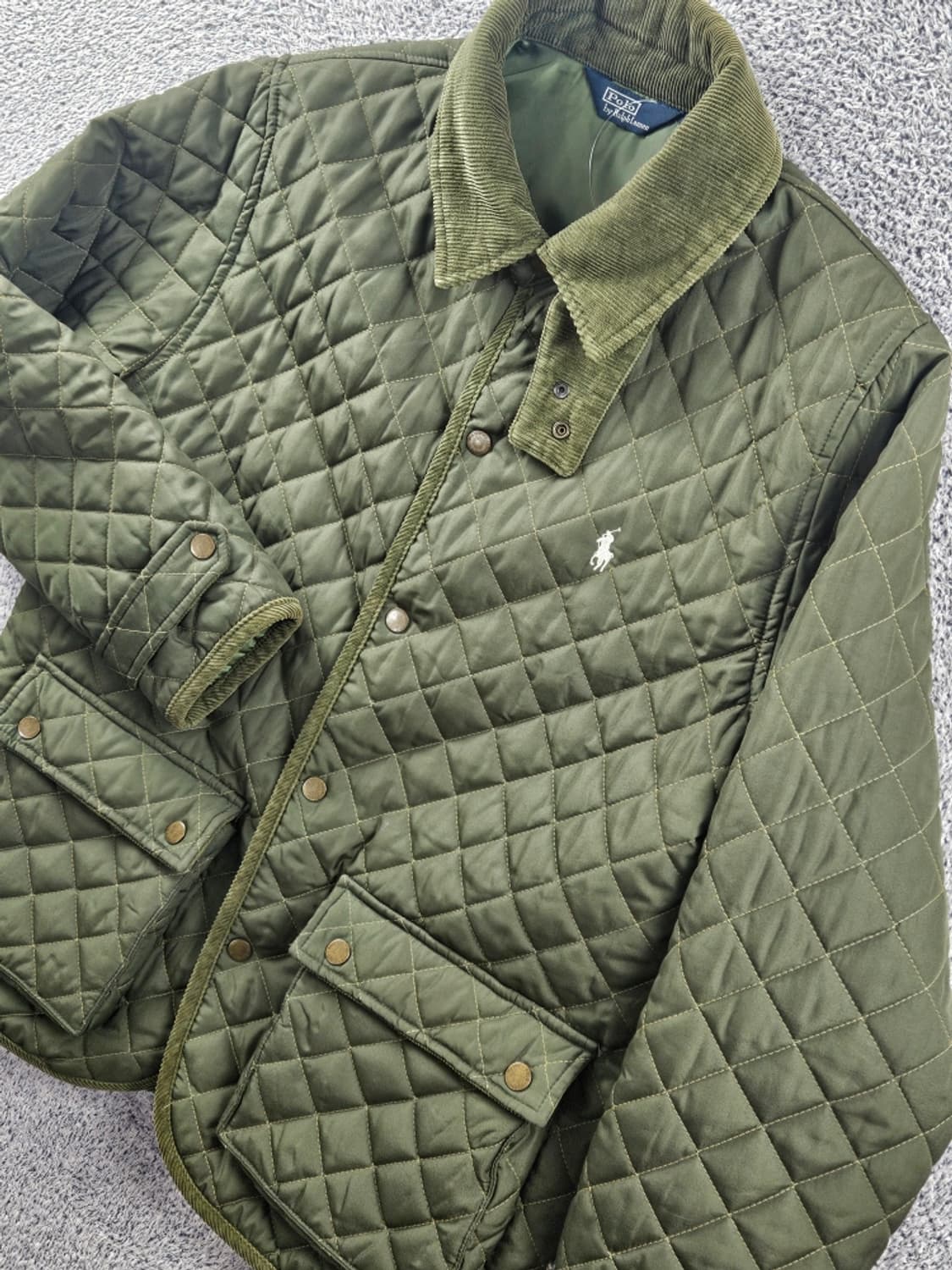 폴로랄프로렌 다이아몬드 퀼팅 스윙탑 헌팅 자켓 ( M ) / 11067 상품이미지6