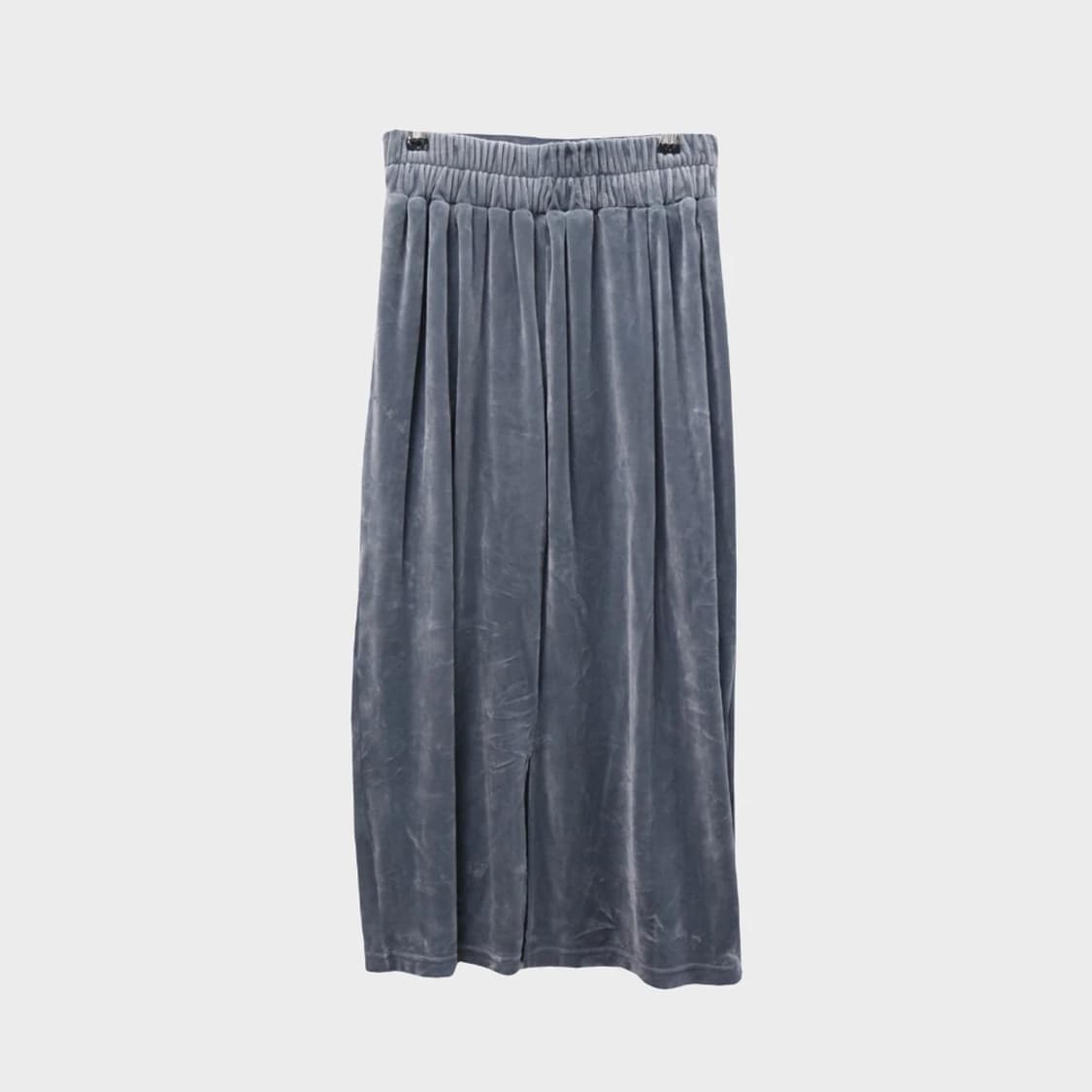 HELM 벨벳 뒷밴딩 롱 스커트 62017 상품이미지2