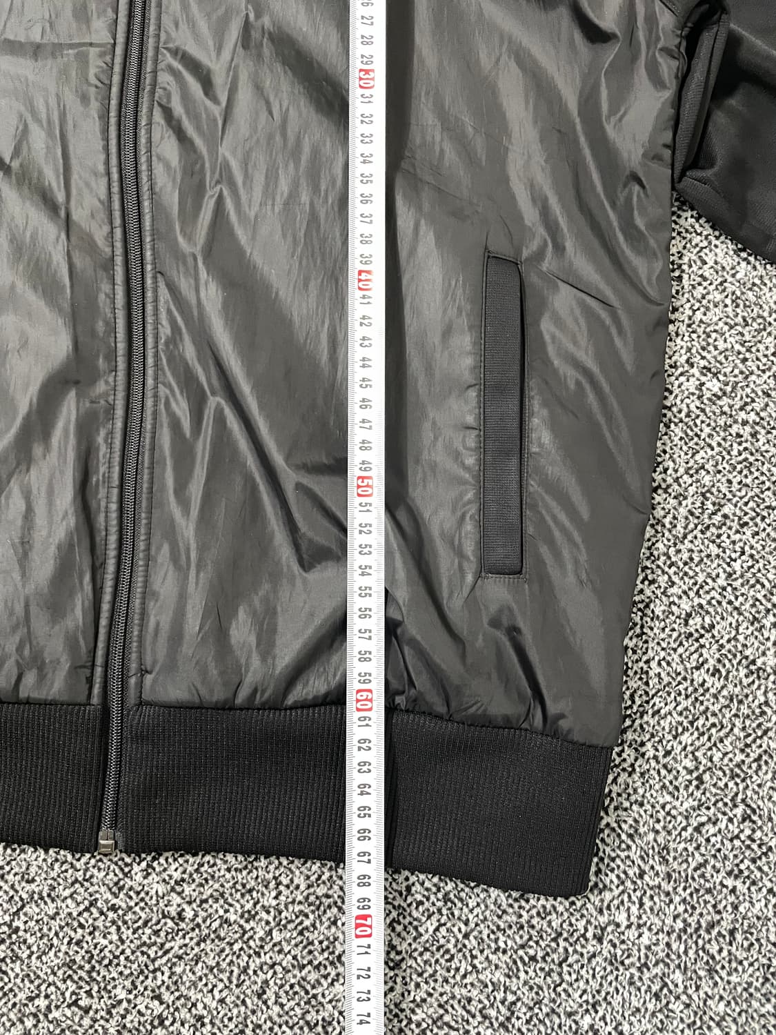 빈티지9. 리복 Reebok 베이직 우븐 자켓 파이핑 바람막이 점퍼 블랙 상품이미지7