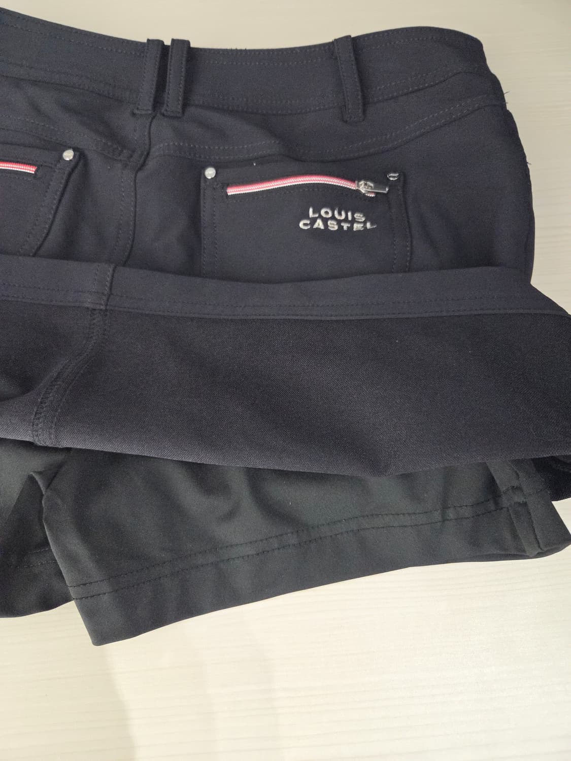 LOUIS CASTEL 루이까스텔 블랙 골프 큐롯 치마바지 상품이미지4