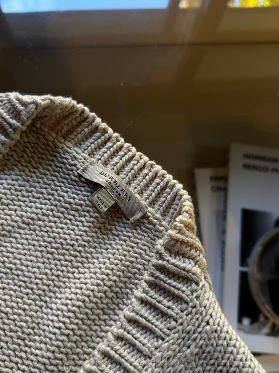 버버리 롱가디건 66~77 상품이미지7