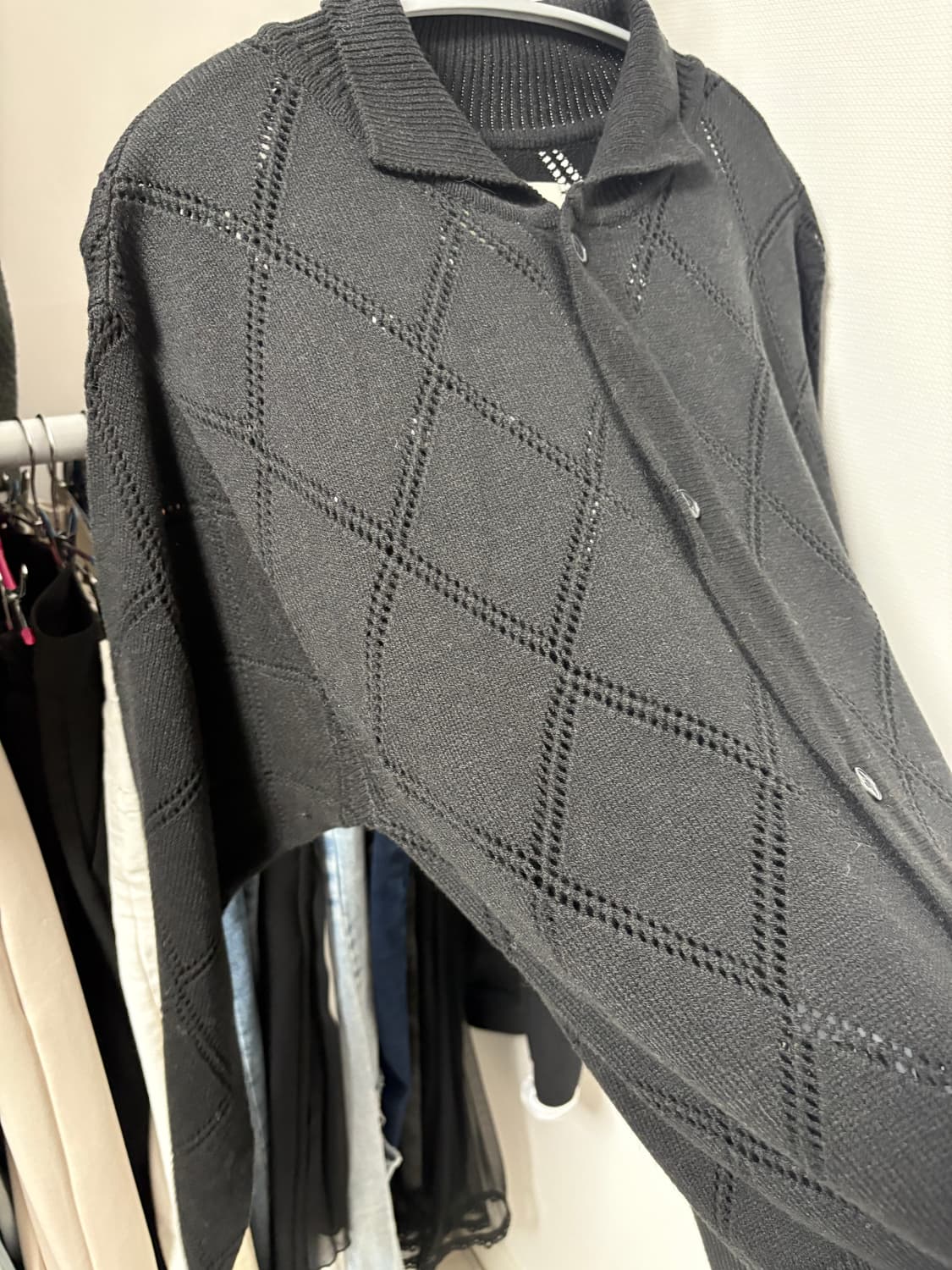 이얼즈어고 카라 가디건 상품이미지3