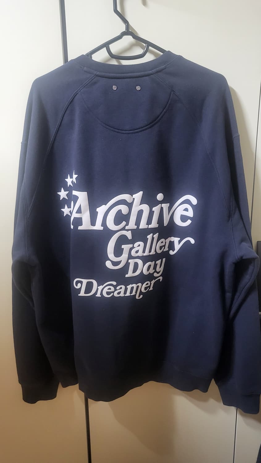 일꼬르소 네이비 오버핏맨투맨 L사이즈  상품이미지2