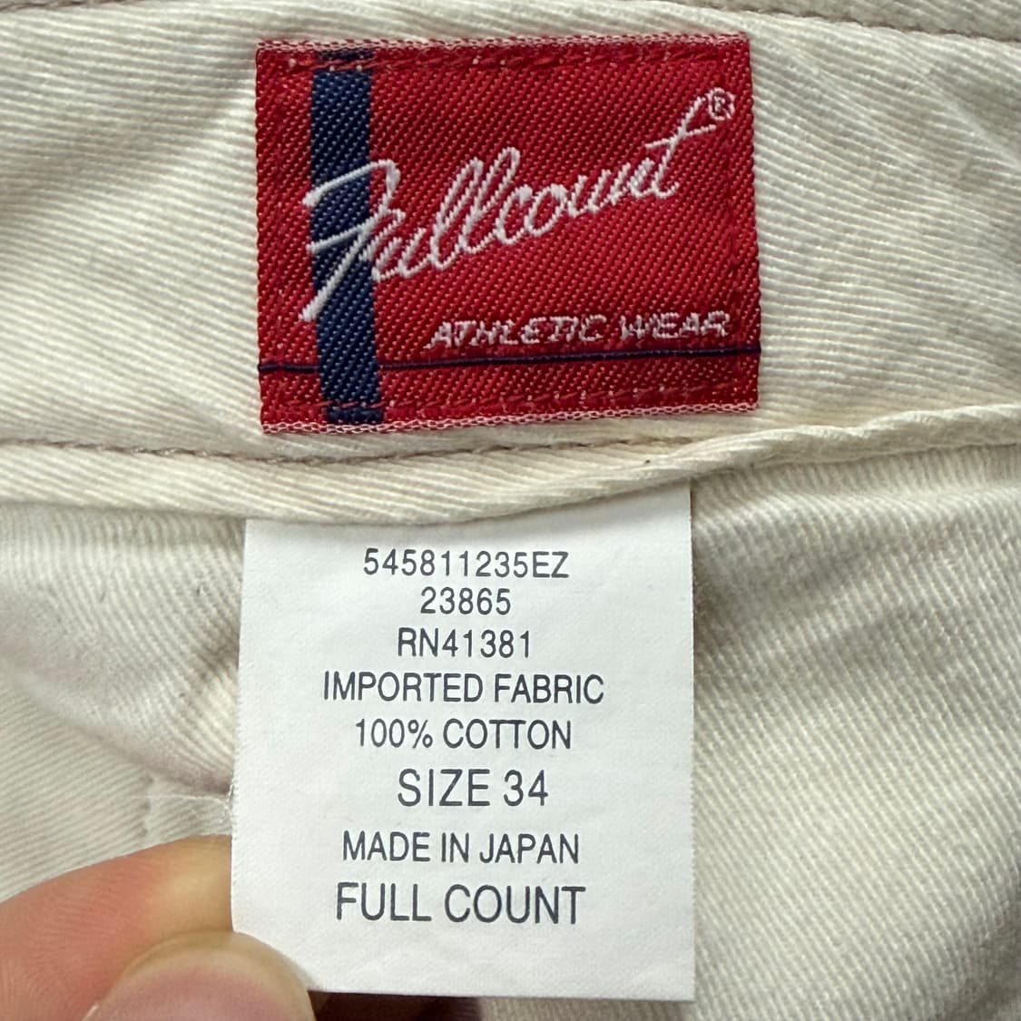 (34) 풀카운트 와이드 오피서 치노 팬츠 상품이미지8