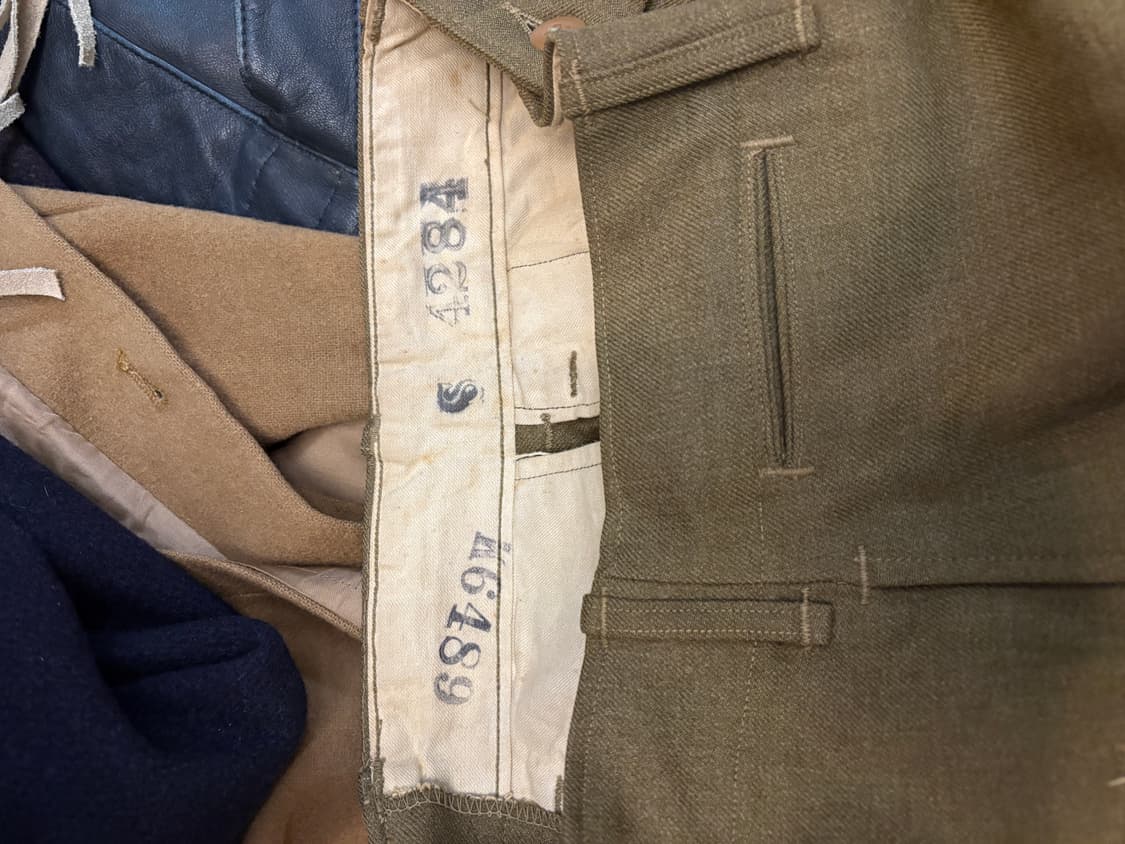 40's US army M-1937 Wool Trousers 상품이미지4