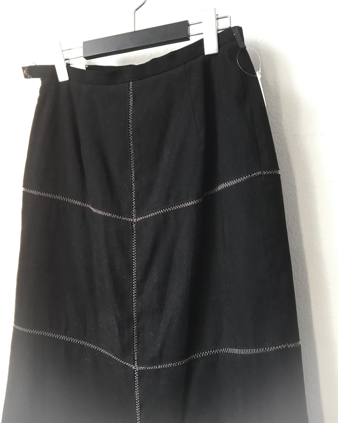 Stitch line point long skirt 상품이미지2