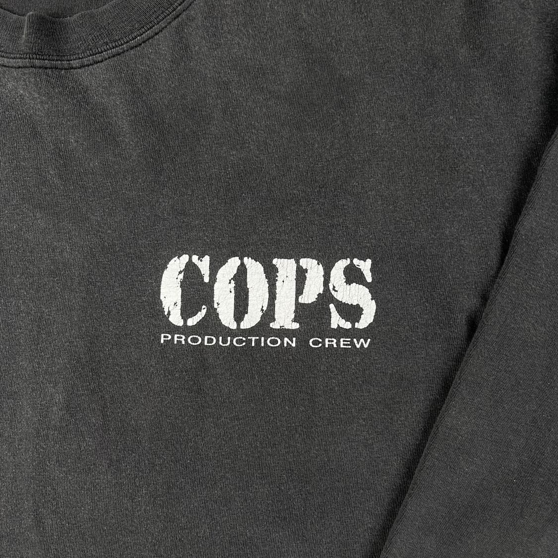 빈티지 COPS TV Show 프로모 긴팔티 상품이미지6