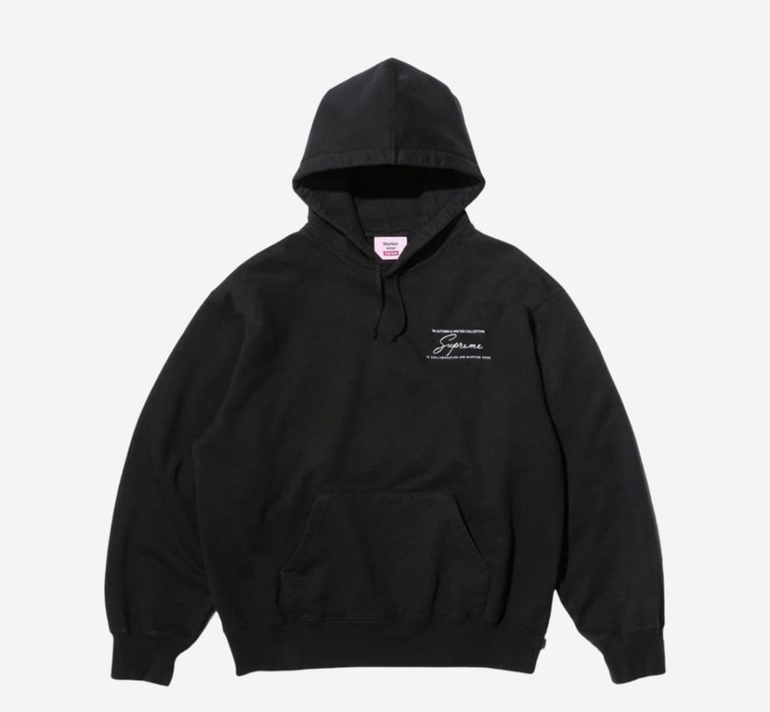 슈프림 마틴로즈 후드 블랙 L 새상품 상품이미지2