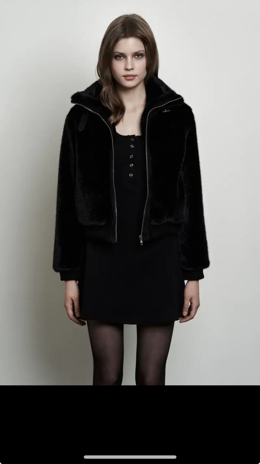 시너진 하이넥 버클 퍼자켓 보헤미안서울 쓰리타임즈 글로니 상품이미지1