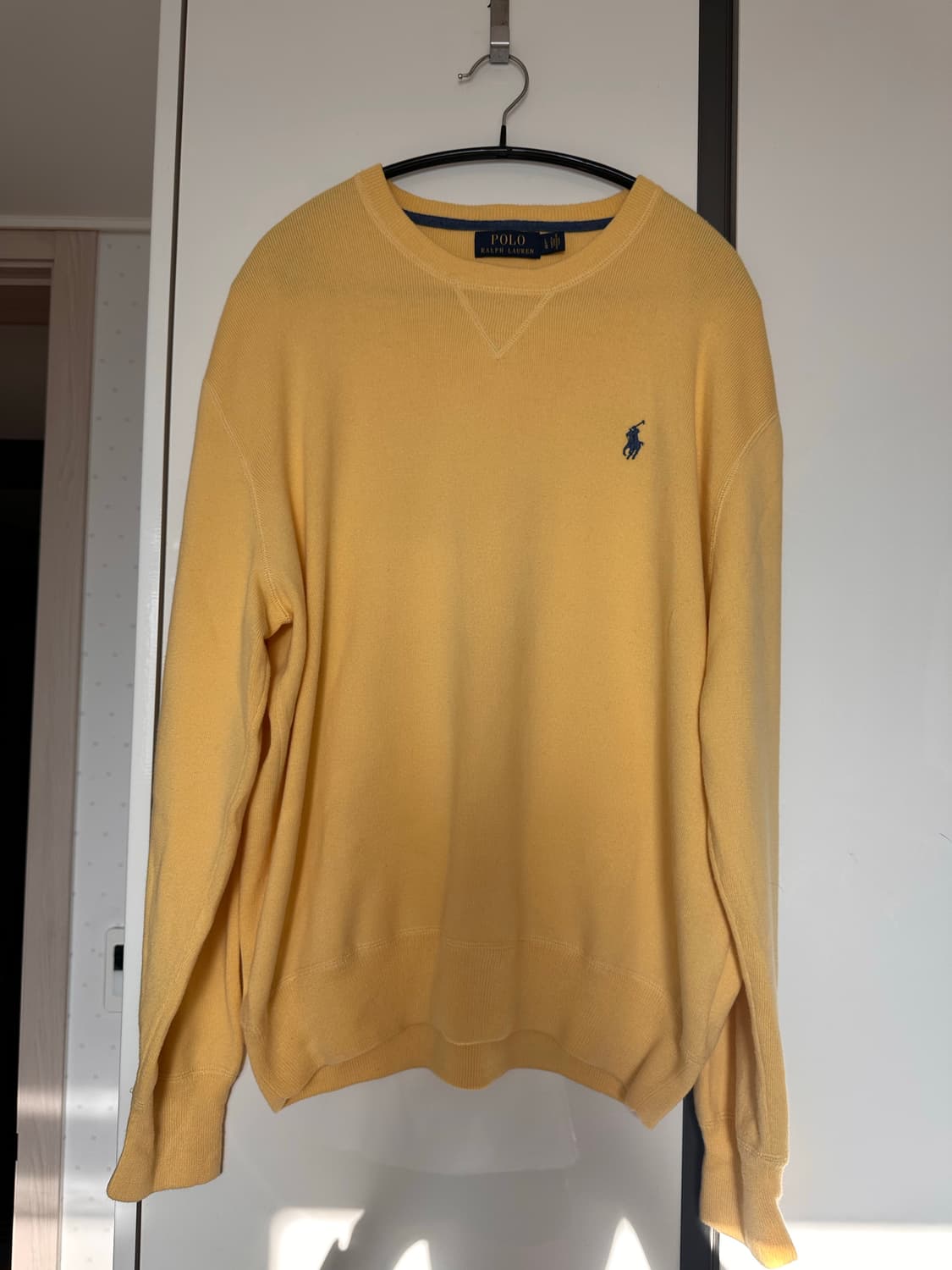 폴로 랄프로렌 연노랑 니트 상품이미지3
