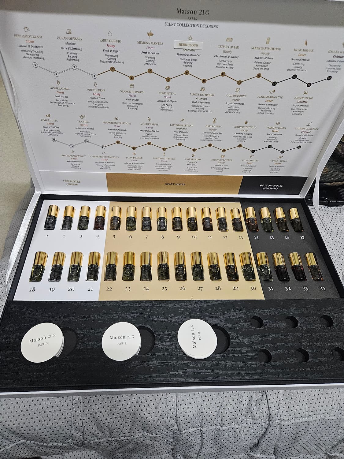 메종21G 향수  조합키트 34종 Set 상품이미지1