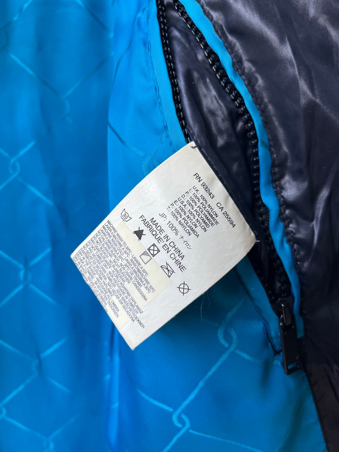 DIESEL 디젤 구스다운 패딩 자켓 다크네이비 상품이미지9