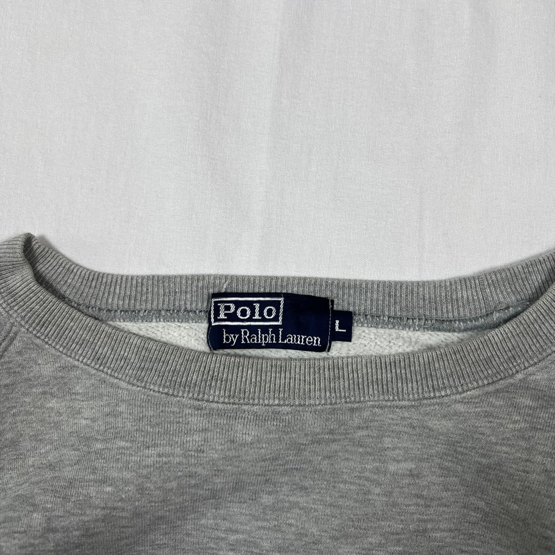 90‘s 폴로랄프로렌 스펠아웃 성조기 스웻셔츠 맨투맨 상품이미지5