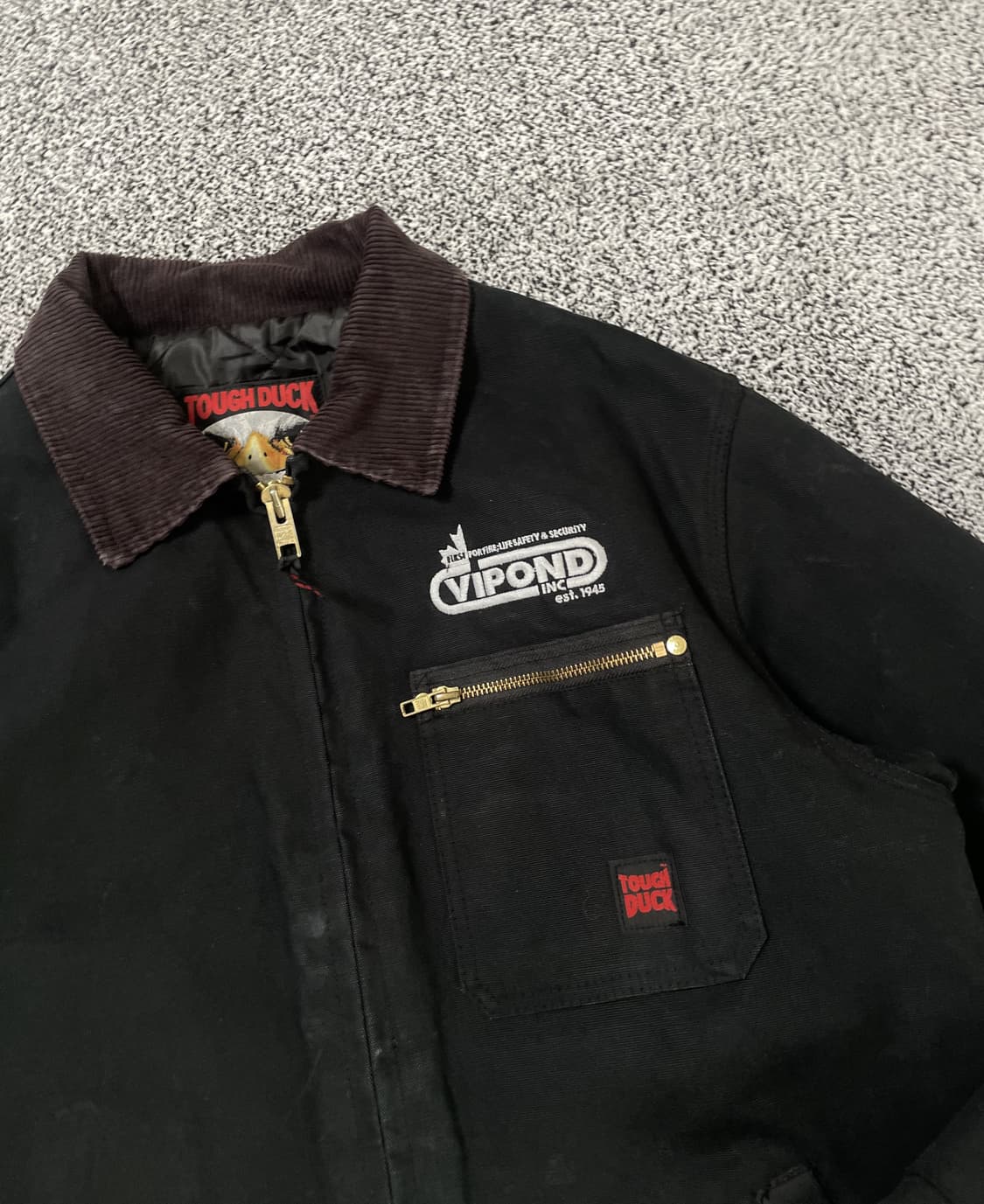 빈티지9. 터프덕 Tough Duck 워크웨어 디트로이트 자켓 데님 점퍼 상품이미지2