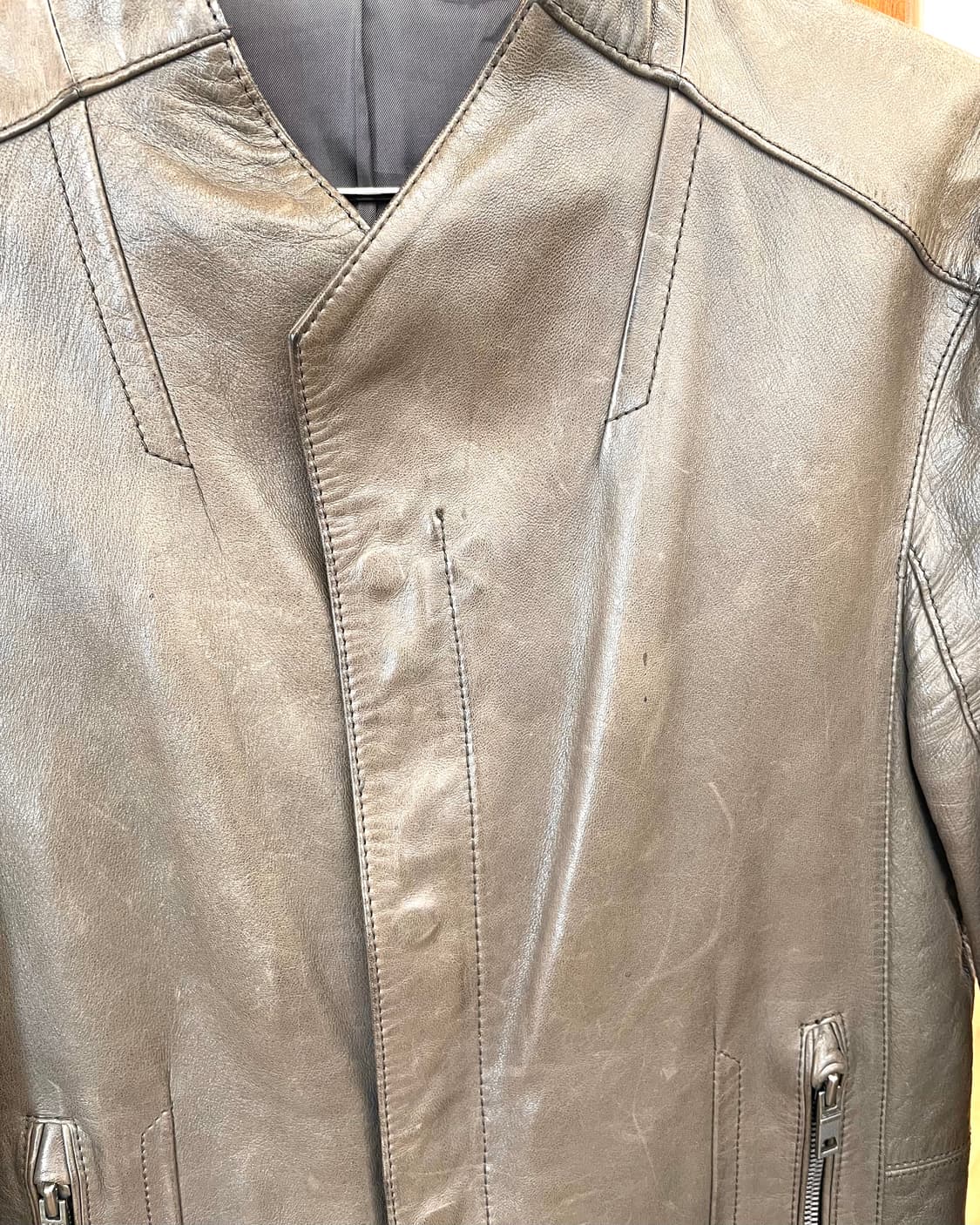 [95] 솔리드옴므 레더 자켓 상품이미지7