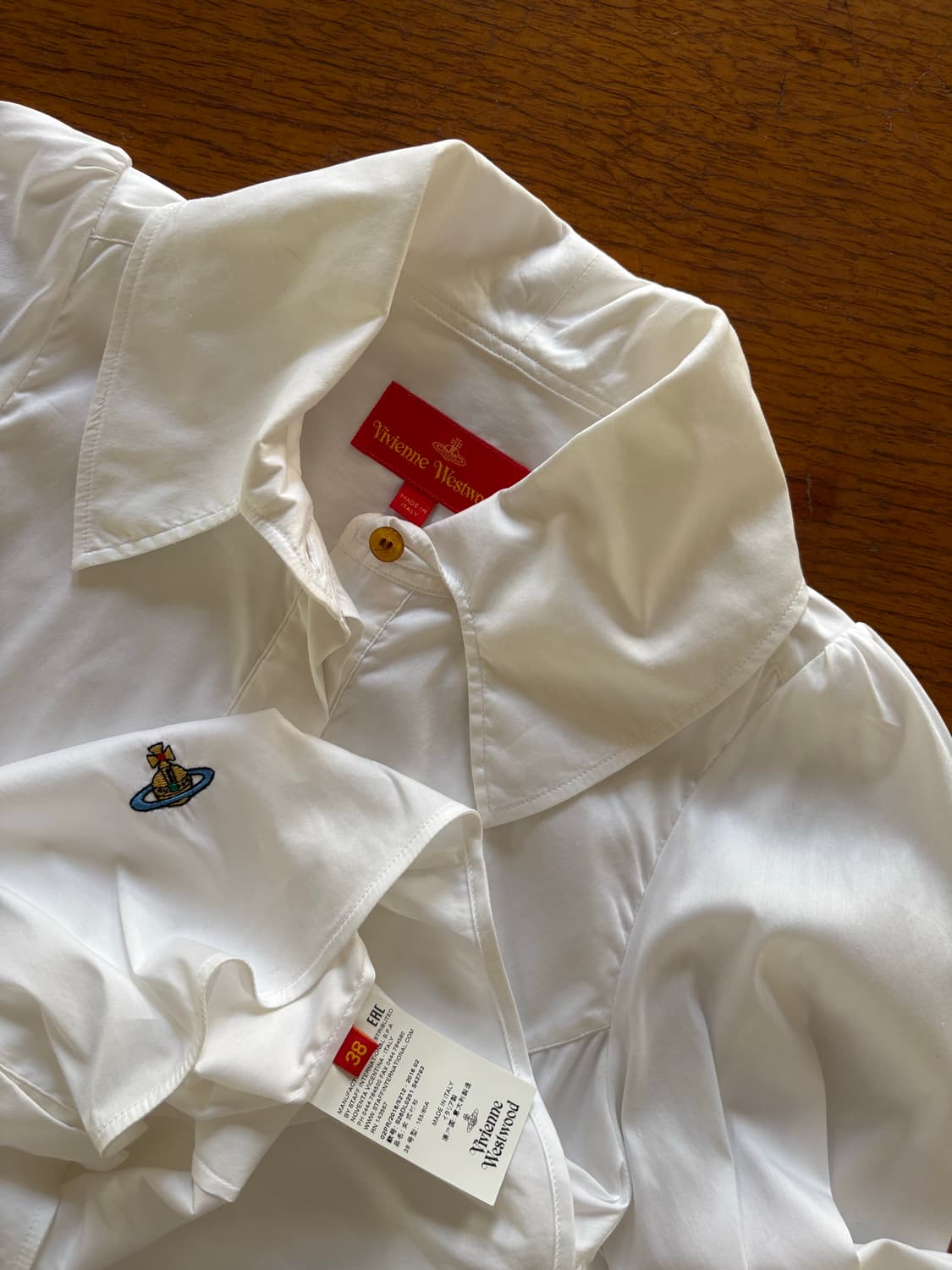 Vivienne Westwood BigCollar Violin Shirt 상품이미지7