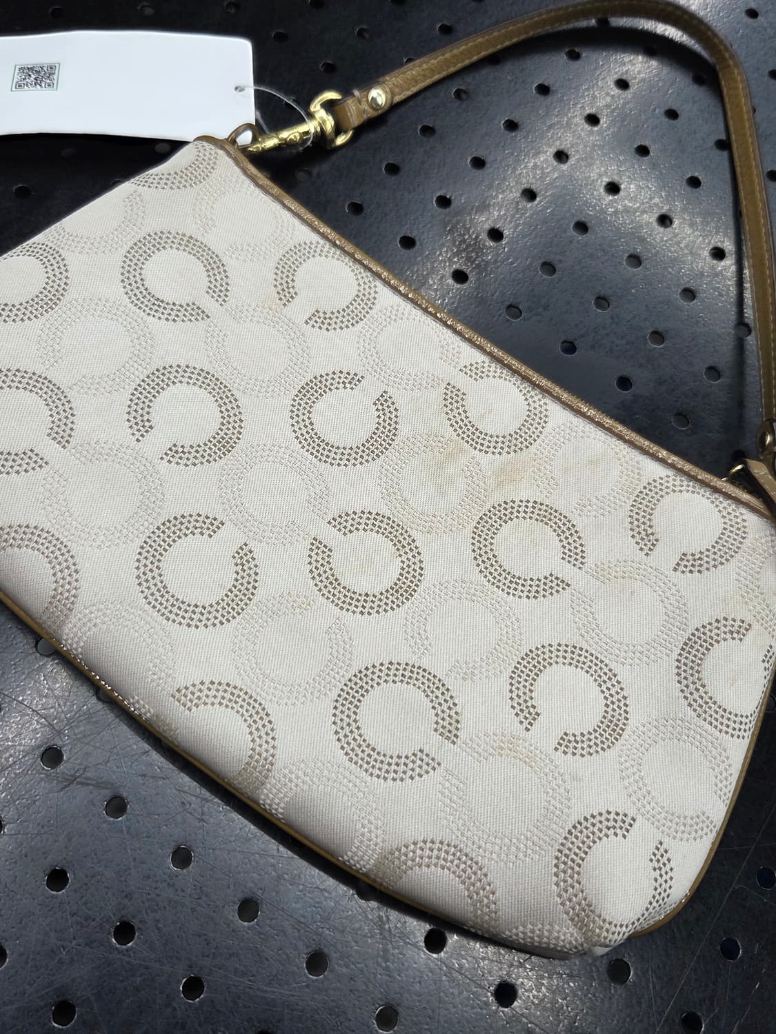 Coach 코치 베이지브라운 미니 토트백  상품이미지4