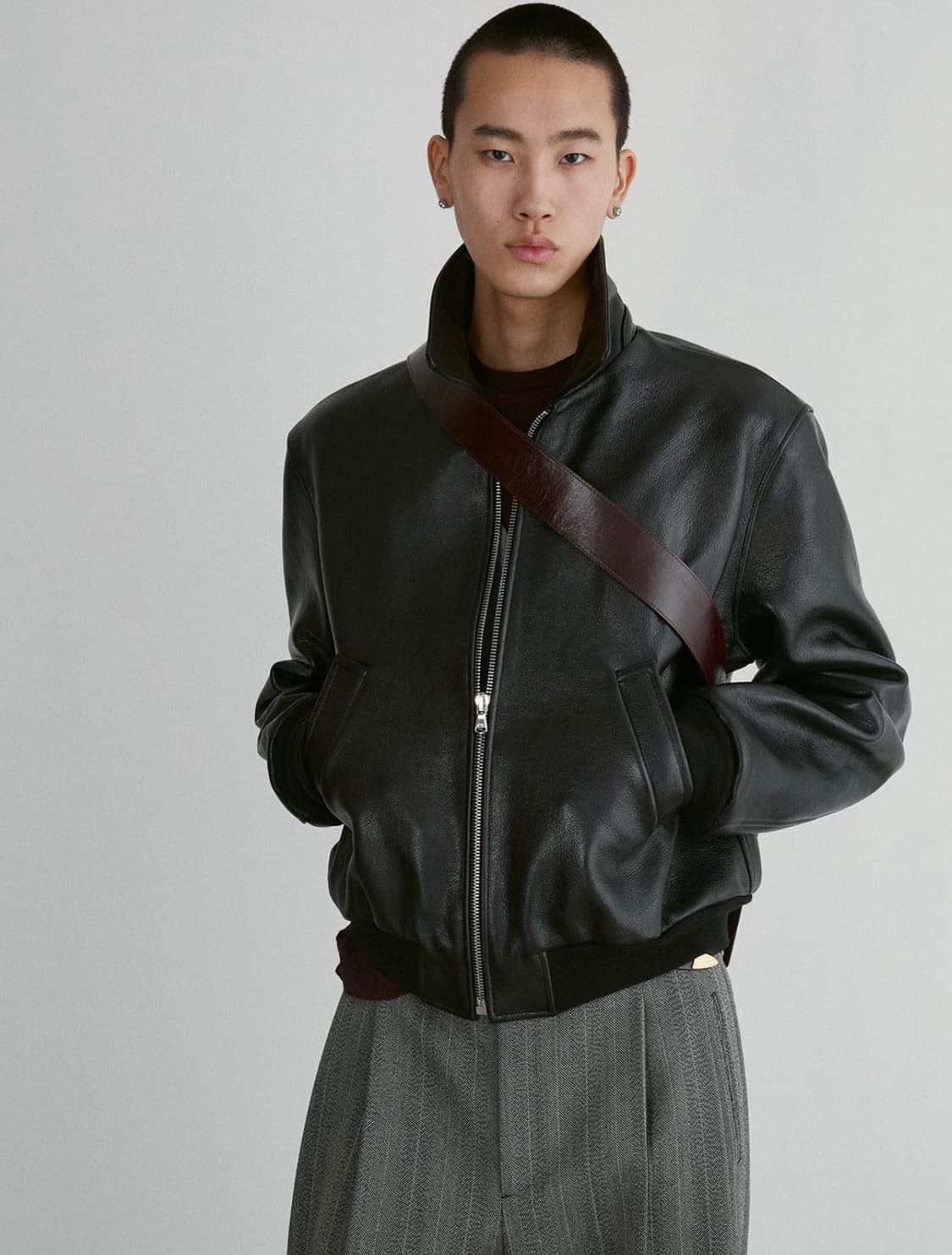렉토 벤고트 레더 점퍼 가죽 자켓 L 상품이미지5